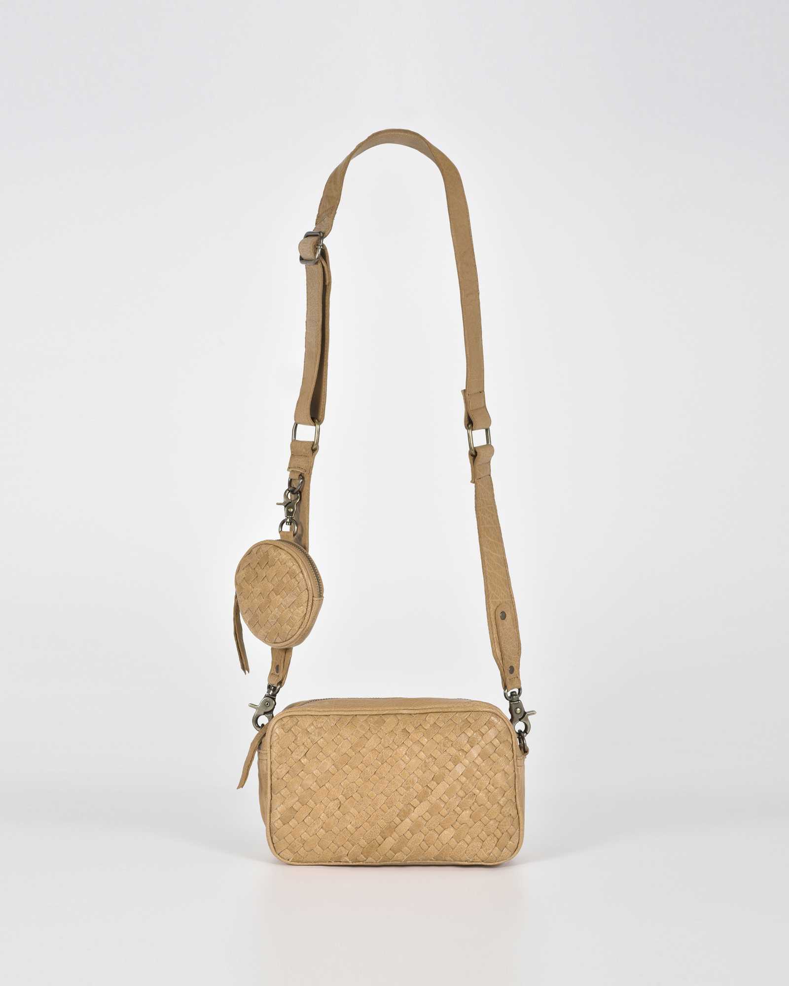 Millner Woven Leather Camera Bag