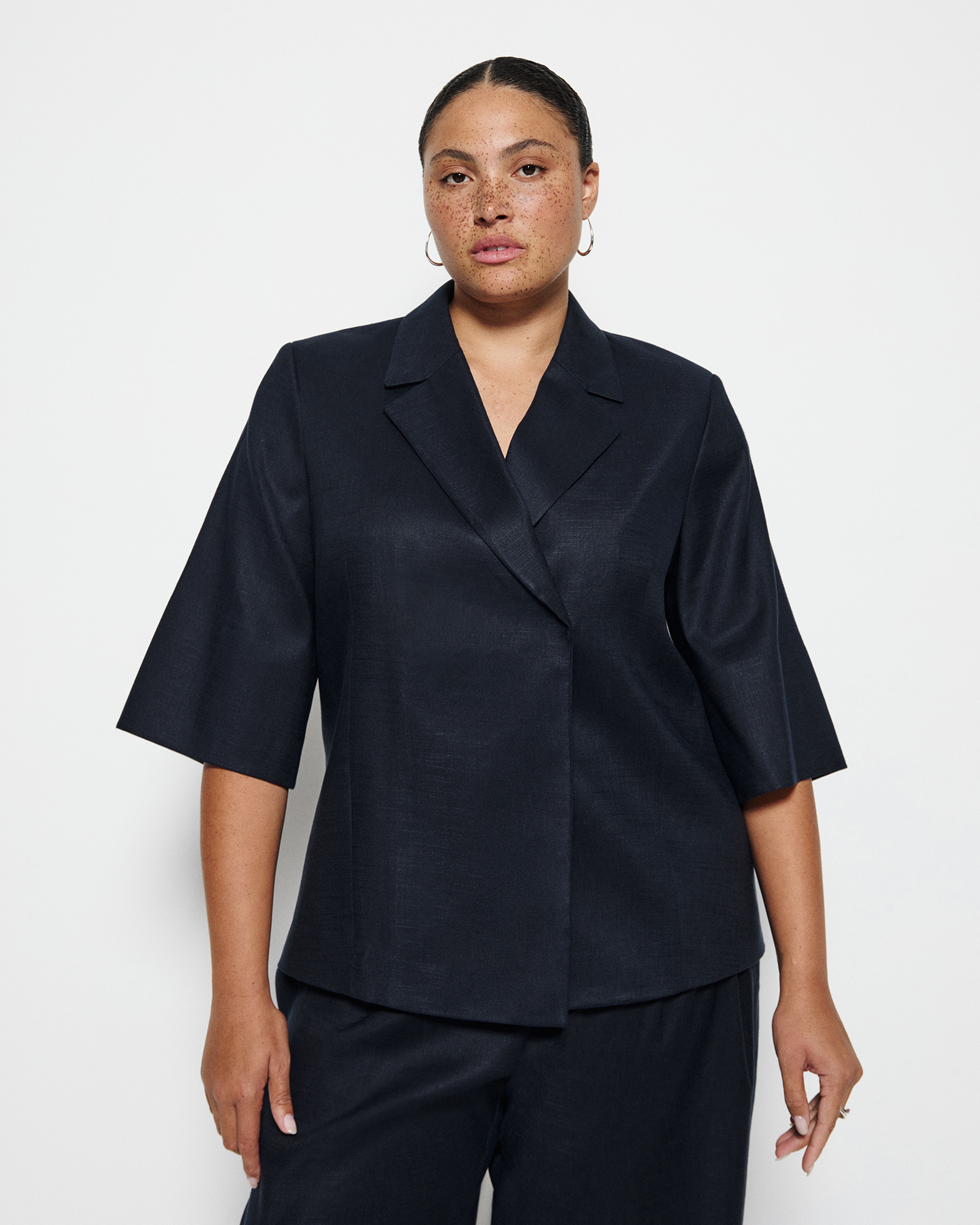 Short Sleeve Blazer