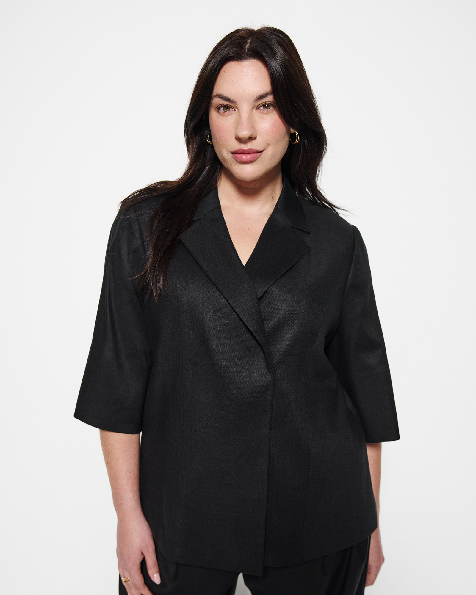 Short Sleeve Blazer