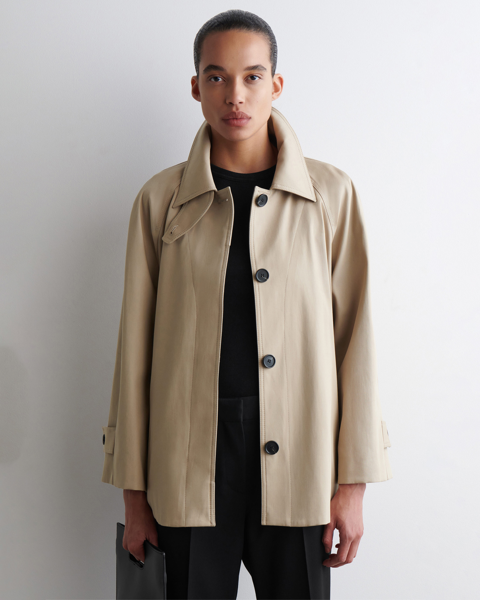 A-Line Trench Jacket