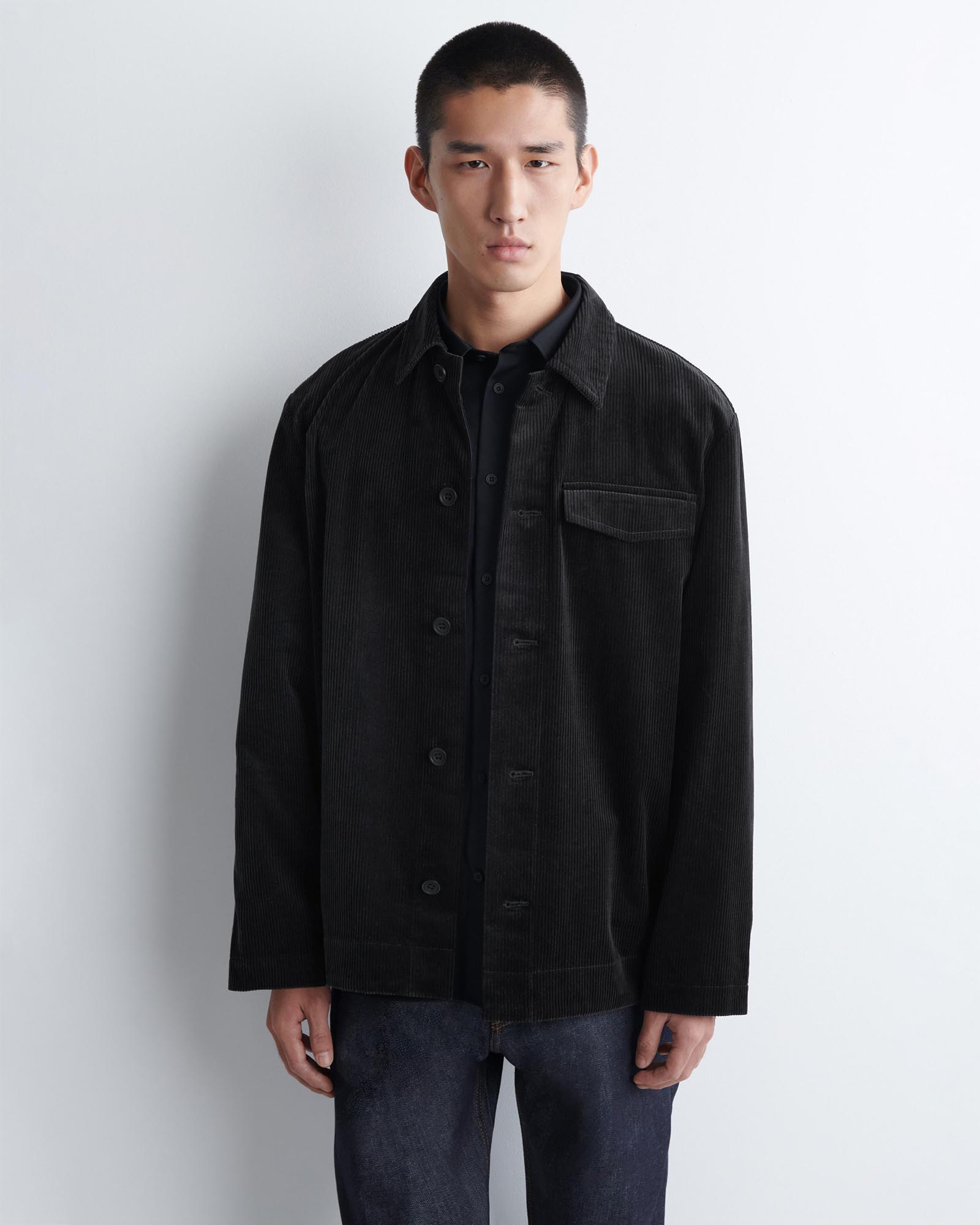 Cotton-Corduroy Overshirt