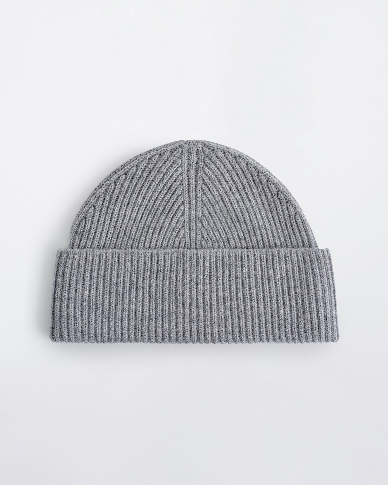 Ribbed Wool Beanie