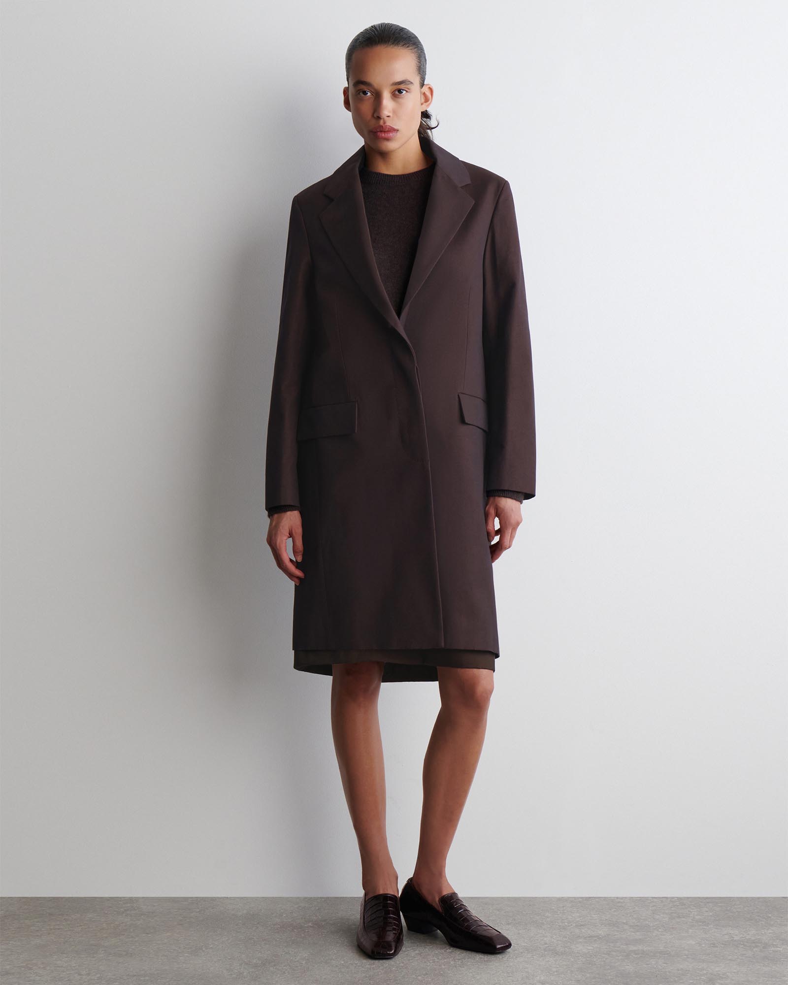 Tailored Cotton Coat