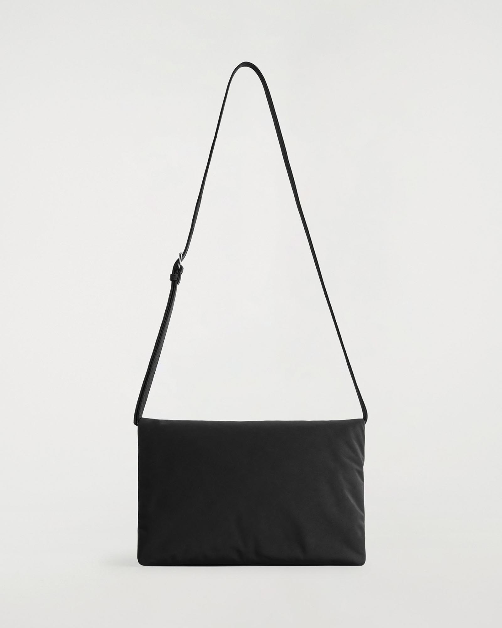 Trifold Padded Crossbody Bag