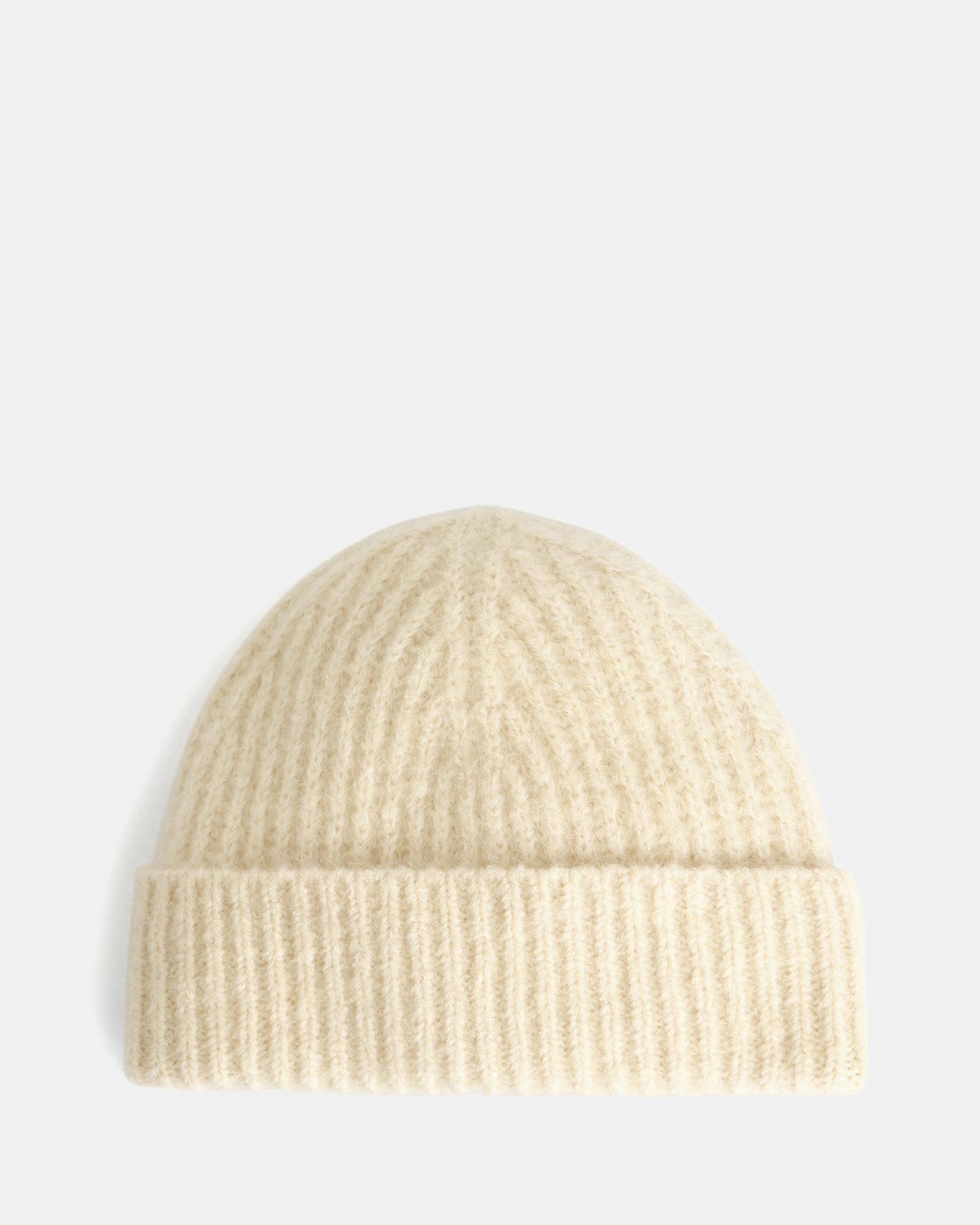 Space-Dyed Brushed Wool-Blend Beanie