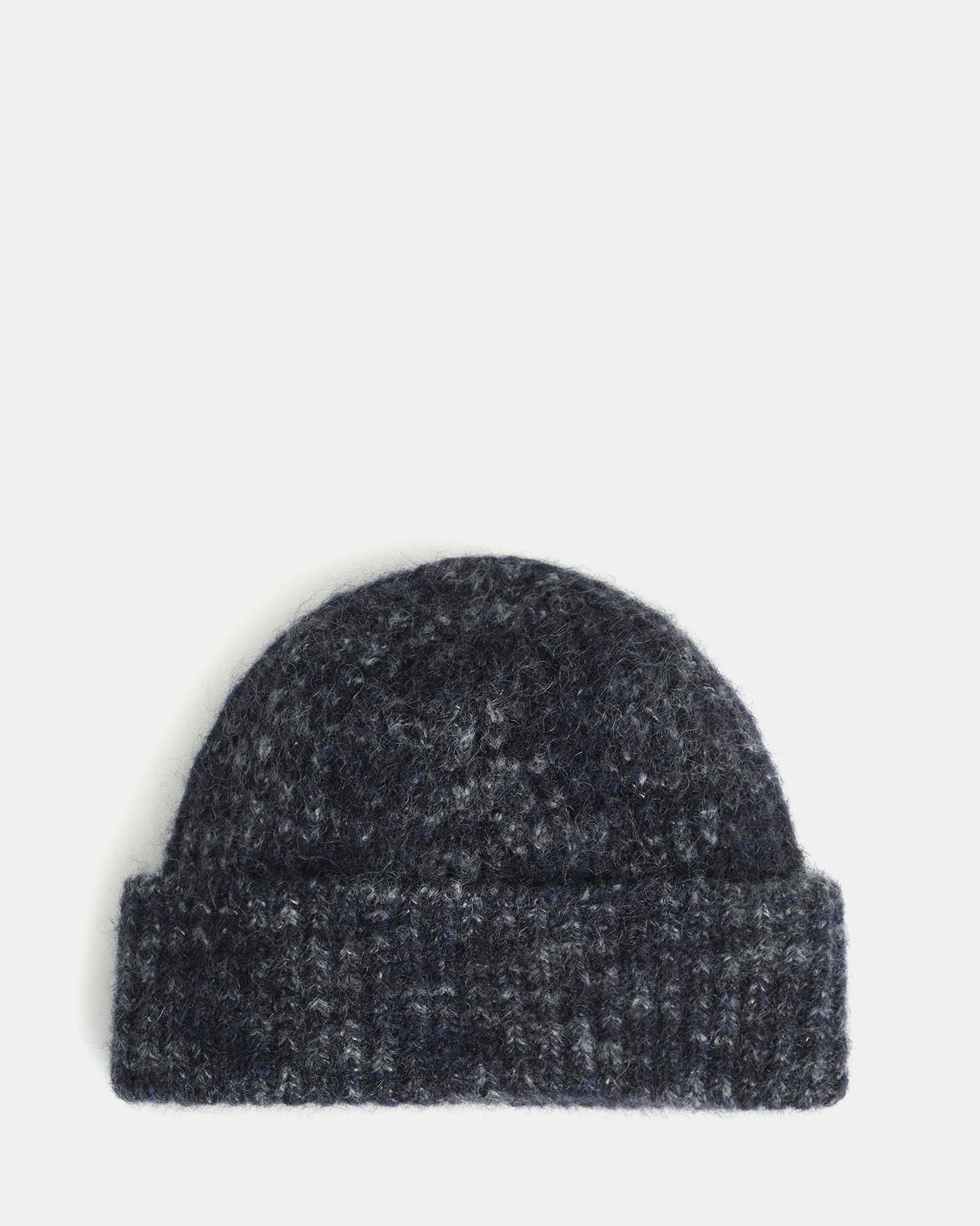 Space-Dyed Brushed Wool-Blend Beanie