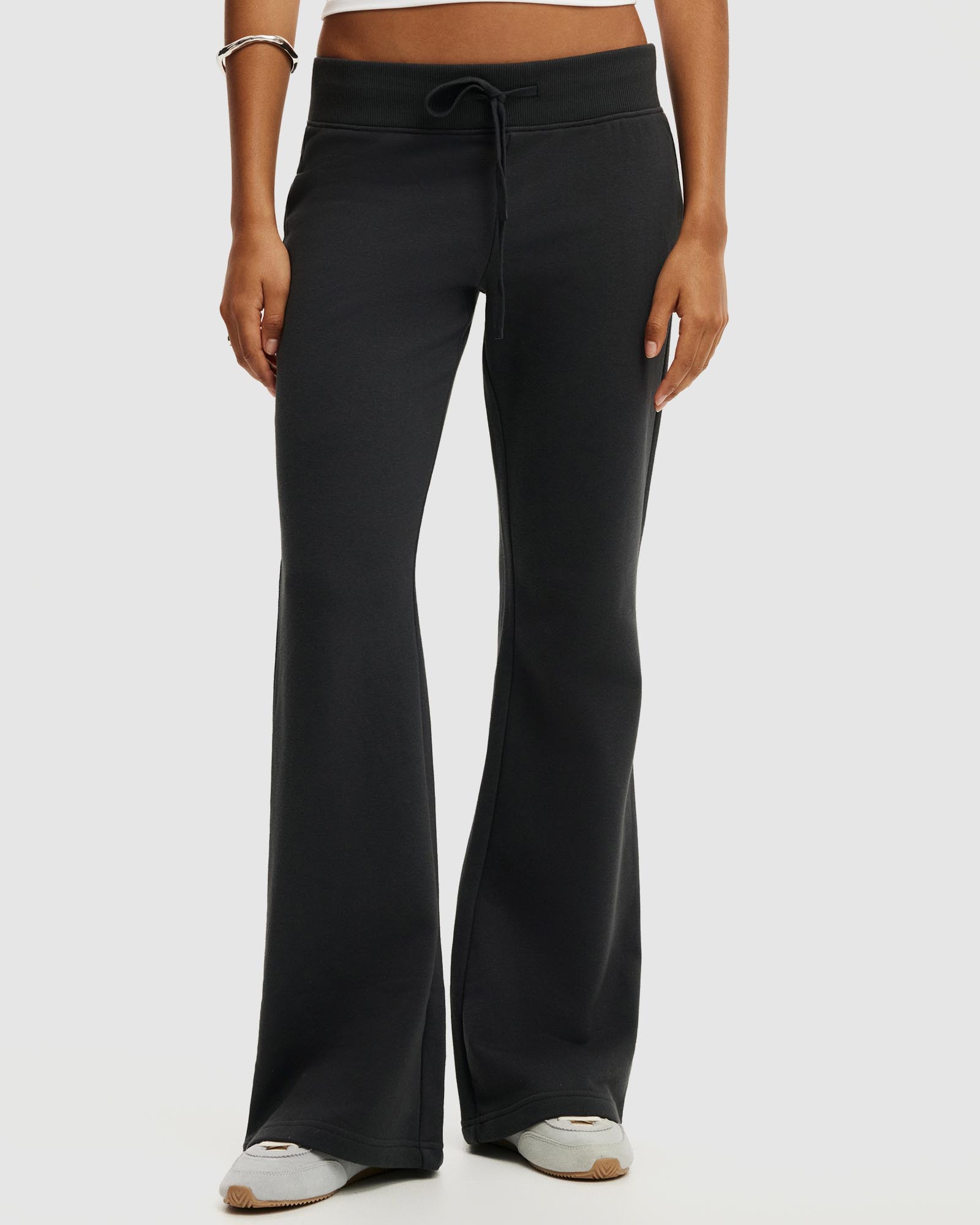 Low Rise Bootleg Sweatpants