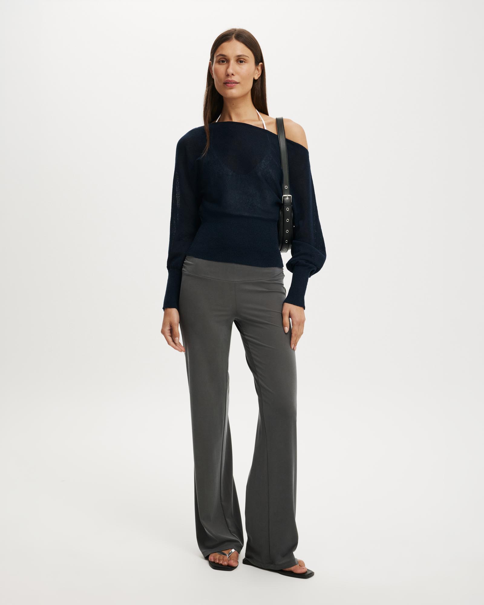 The Breezy LS Batwing Knit Top