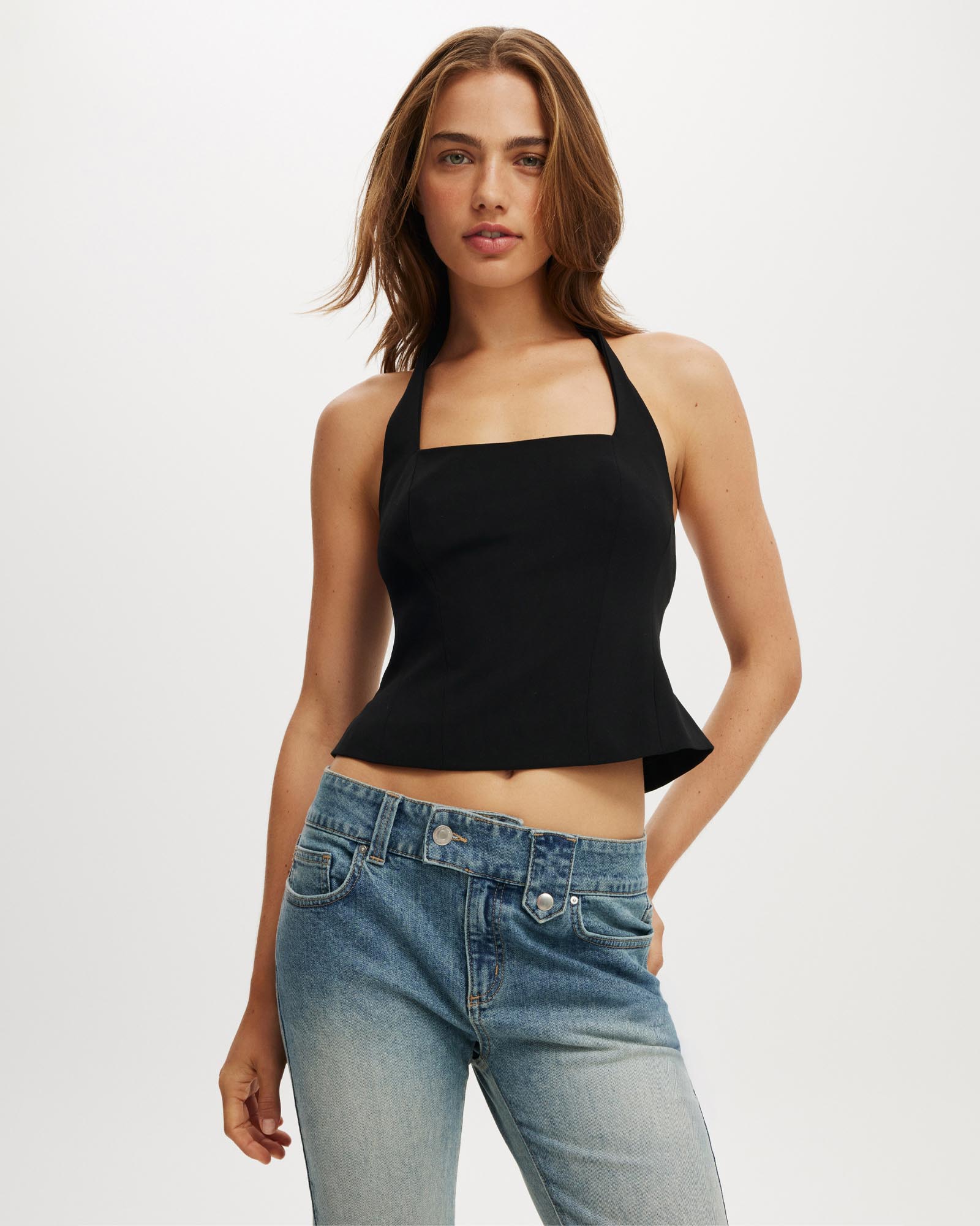 Izzy Suiting Halter Top