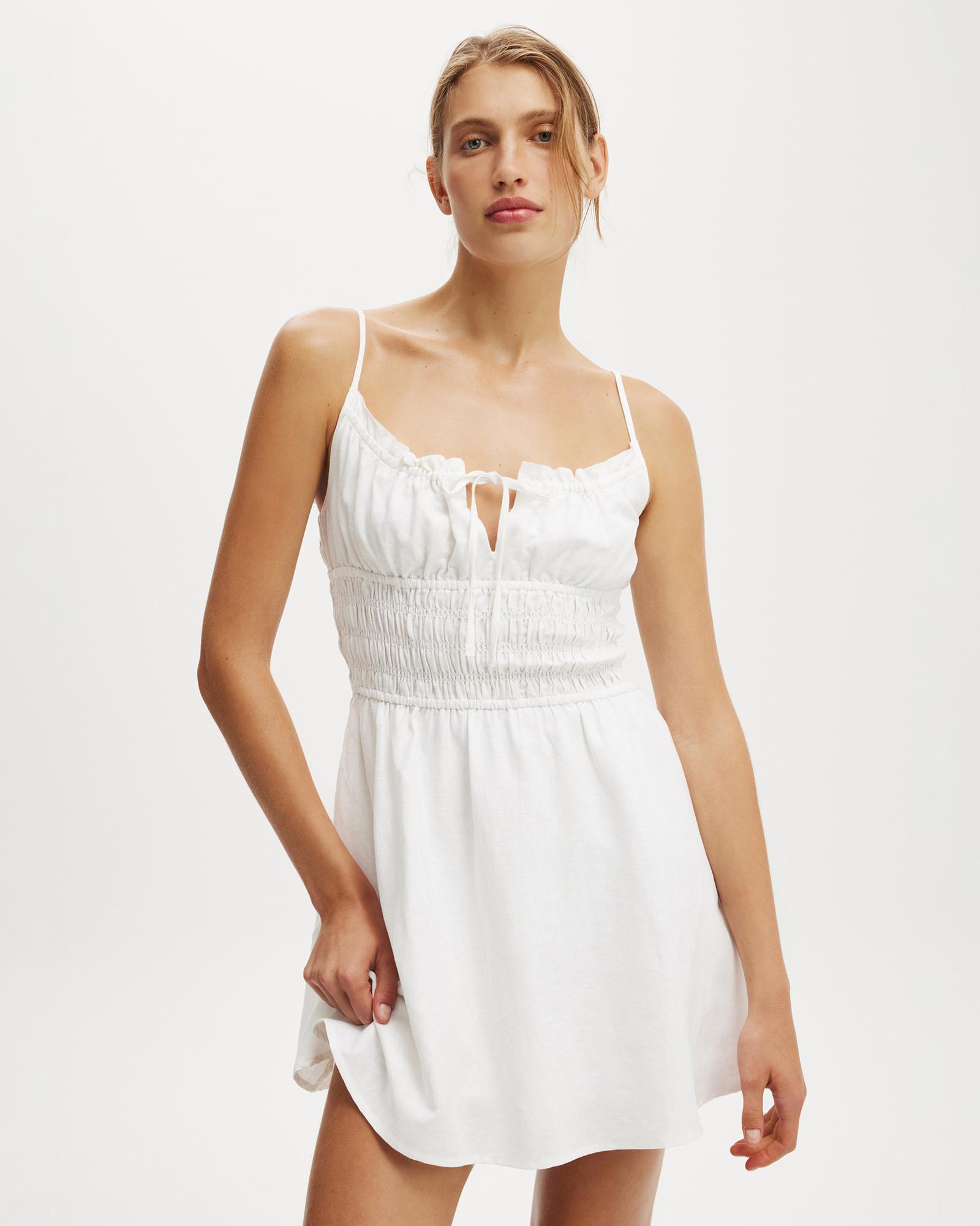Haven Strappy Mini Dress