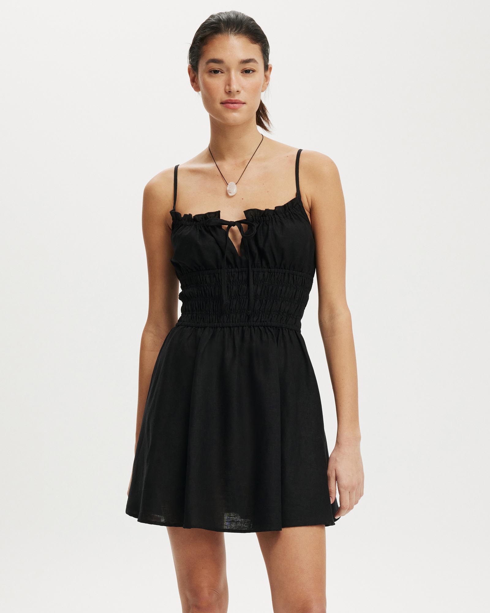 Haven Strappy Mini Dress
