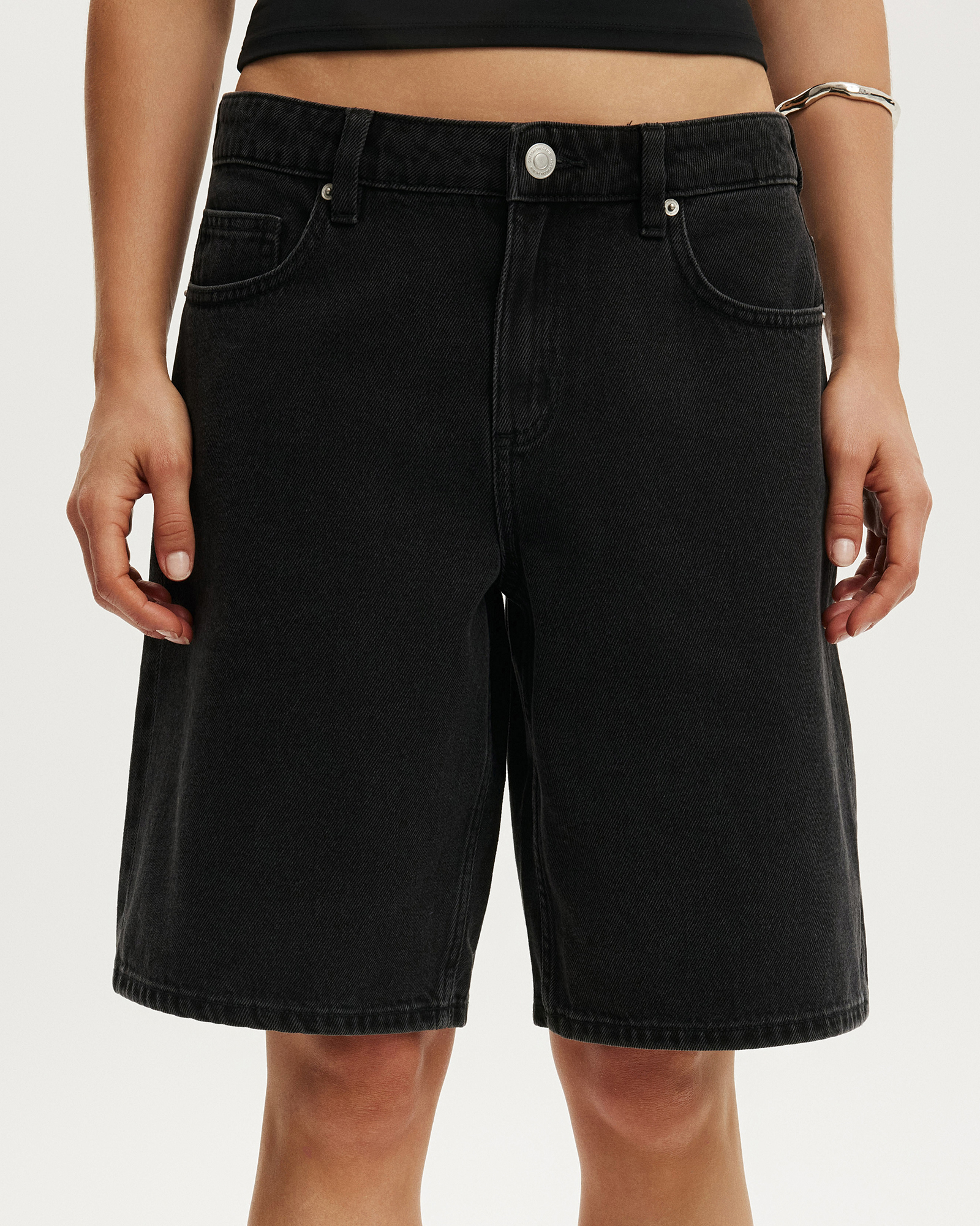 Baggy Denim Shorts