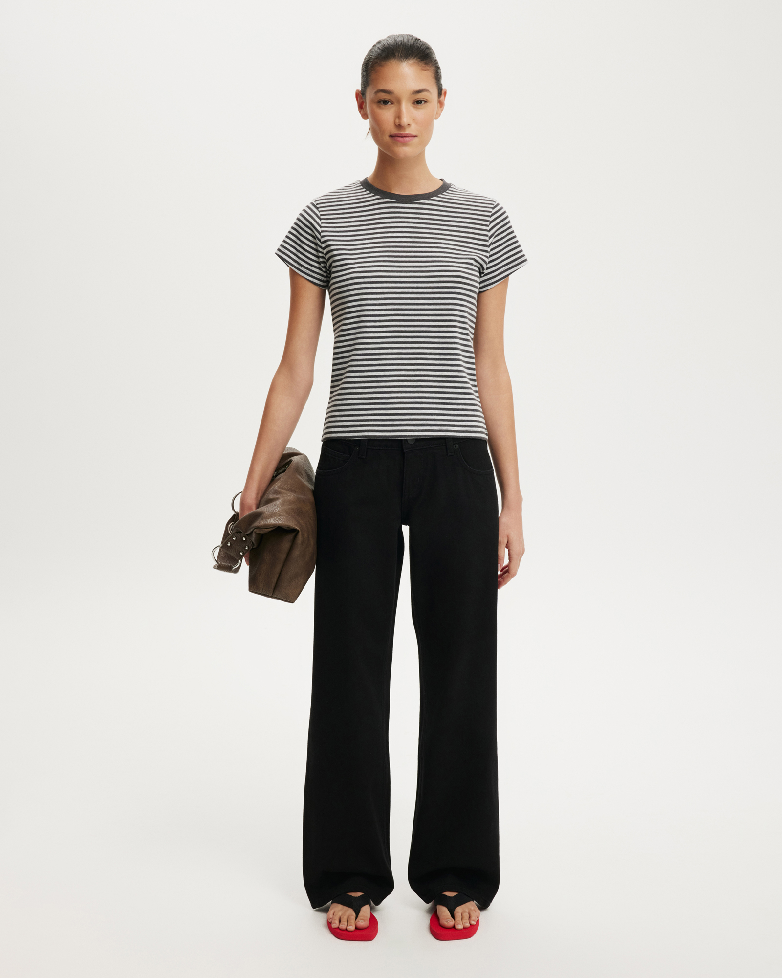 Low Rise Straight Jeans