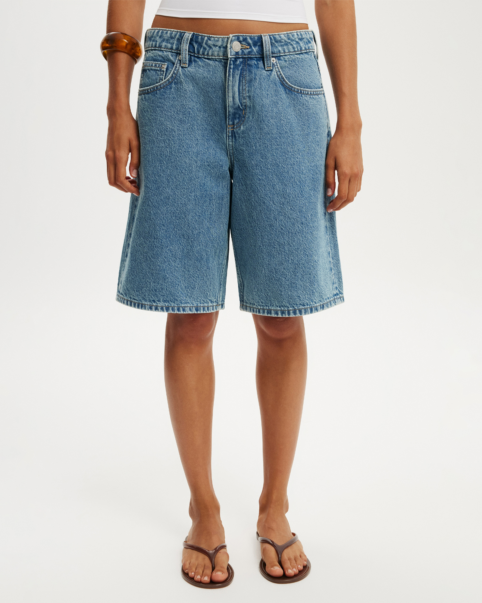 Baggy Denim Shorts