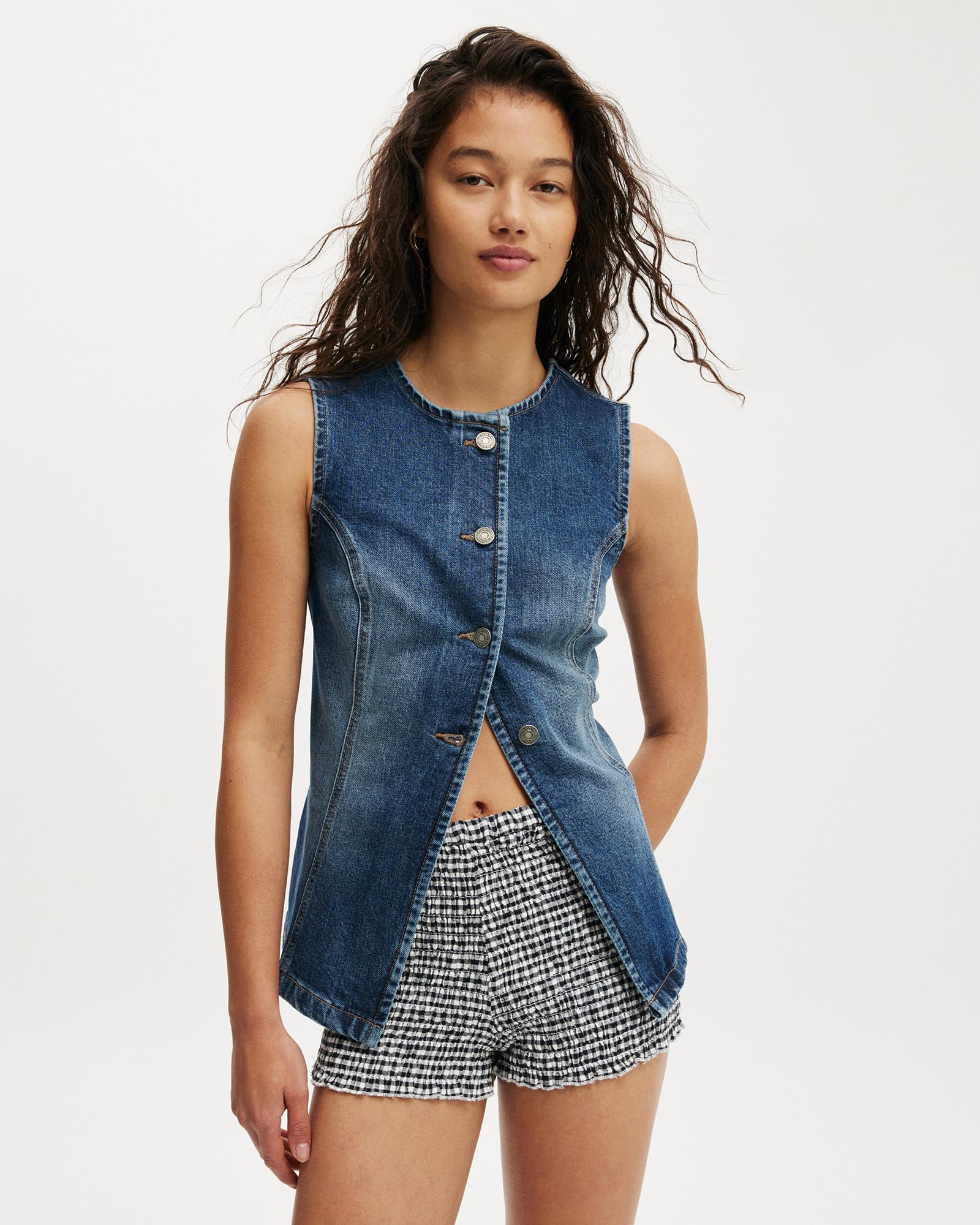 Sienna Denim Vest