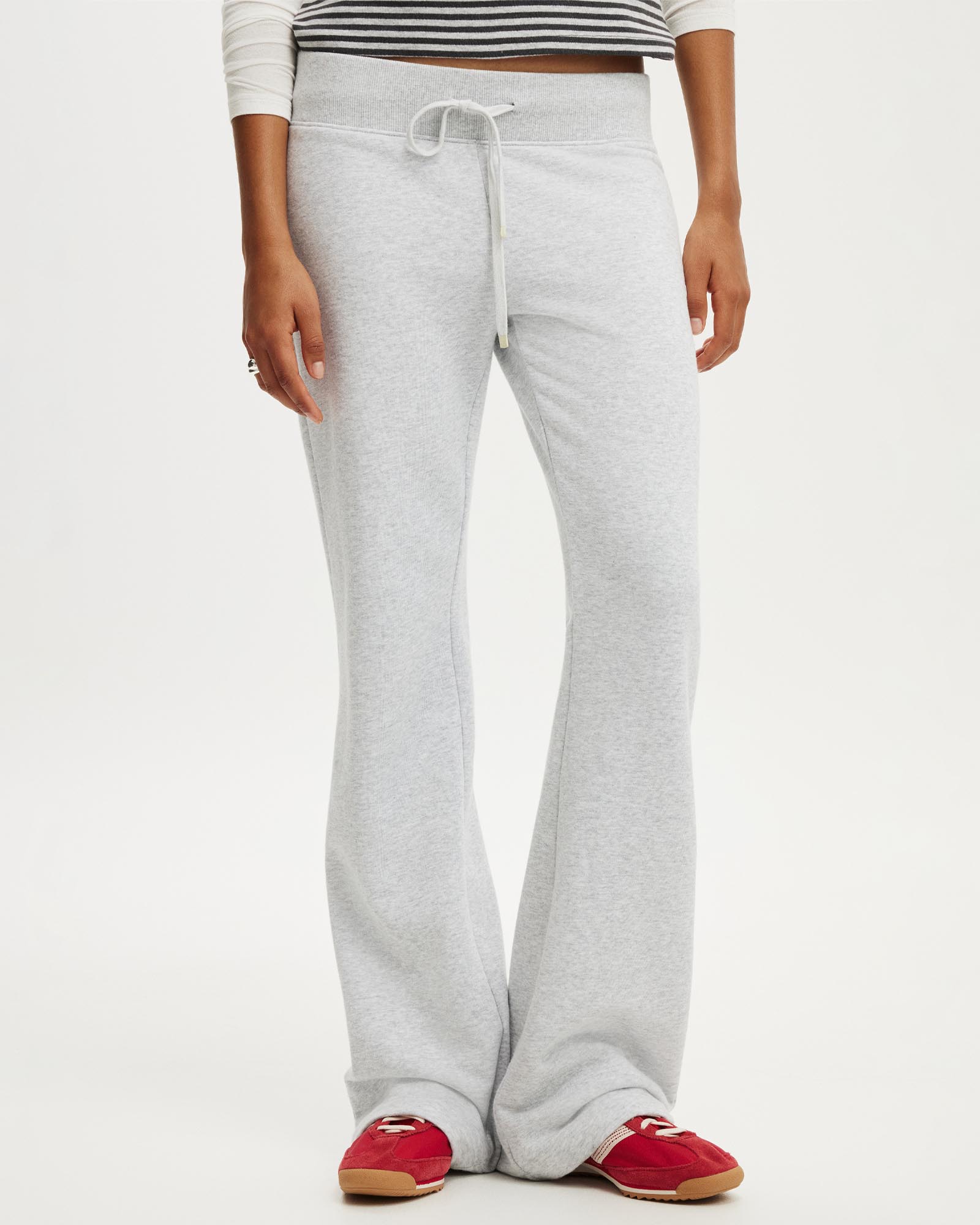 Low Rise Bootleg Sweatpants