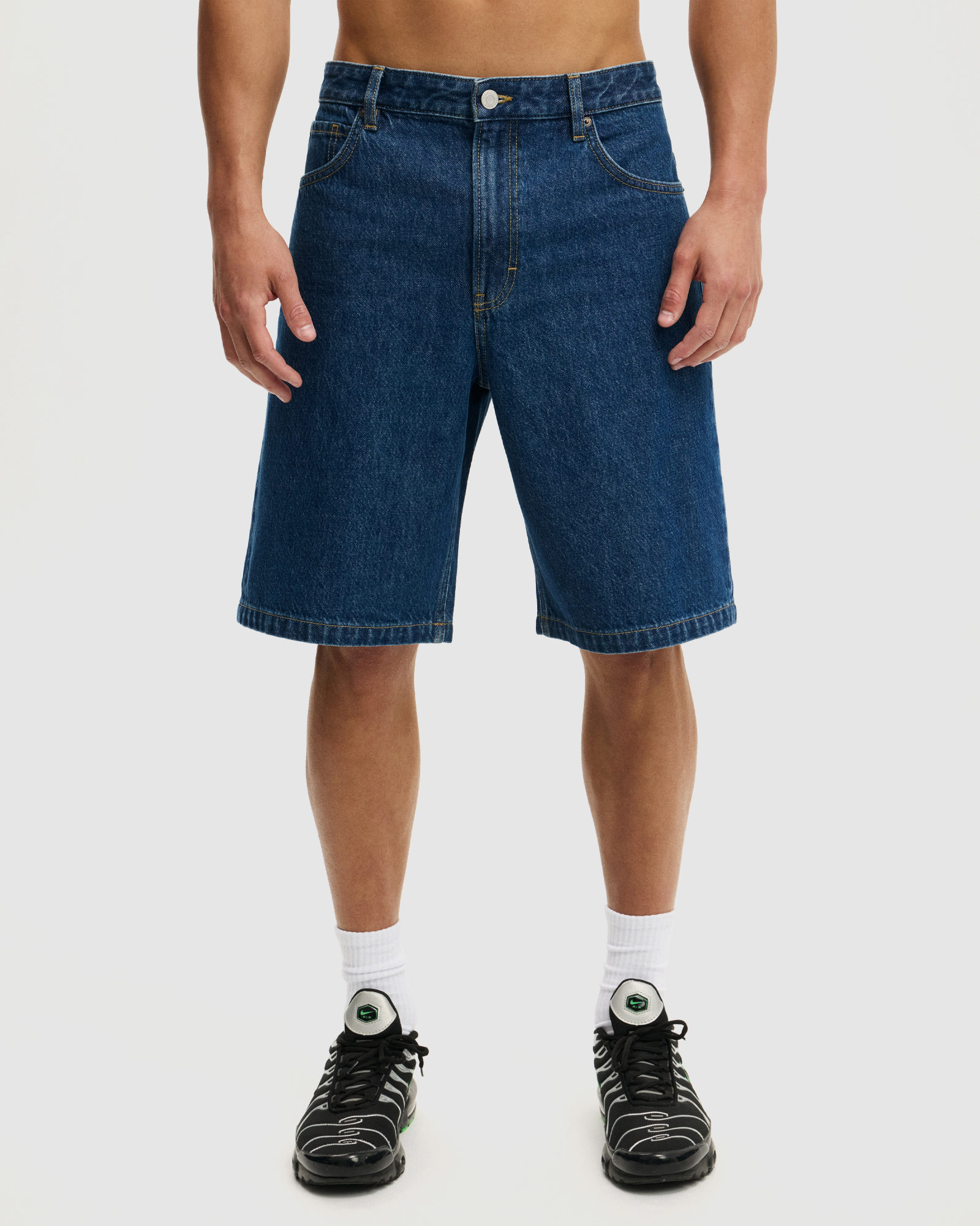 Baggy Denim Shorts