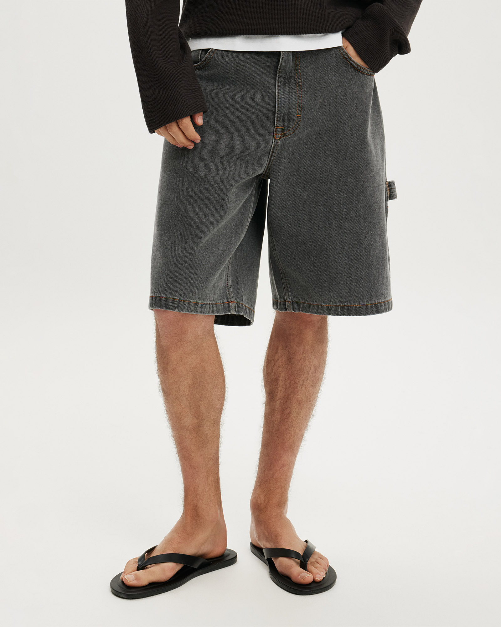 Baggy Denim Short