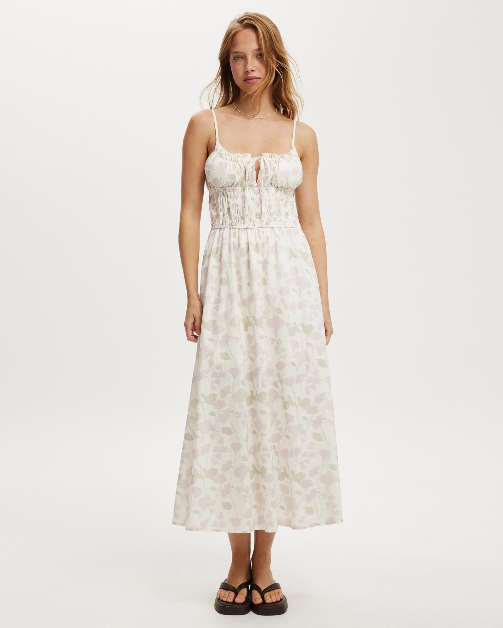 Haven Strappy Maxi Dress
