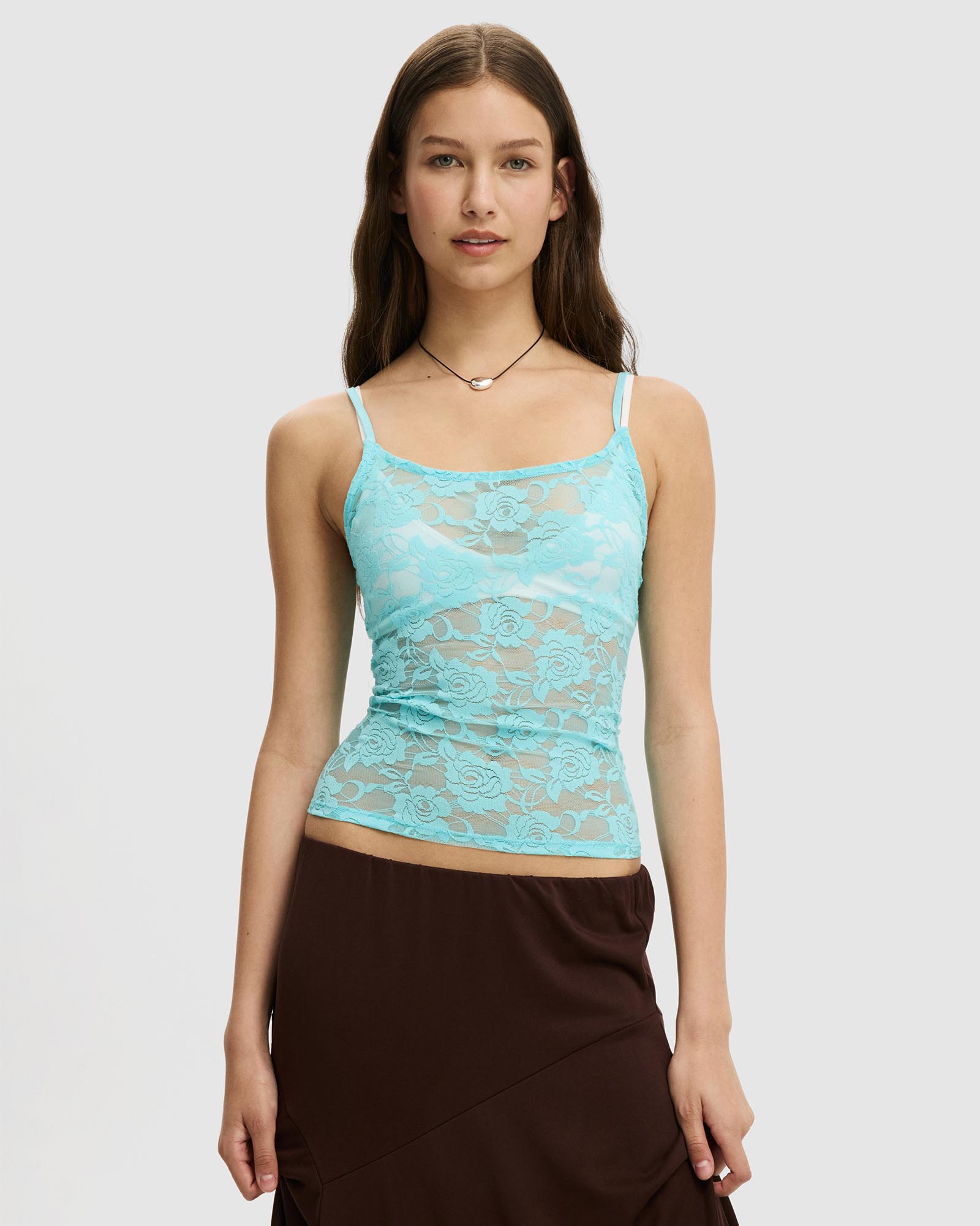 Lace Scoop Cami