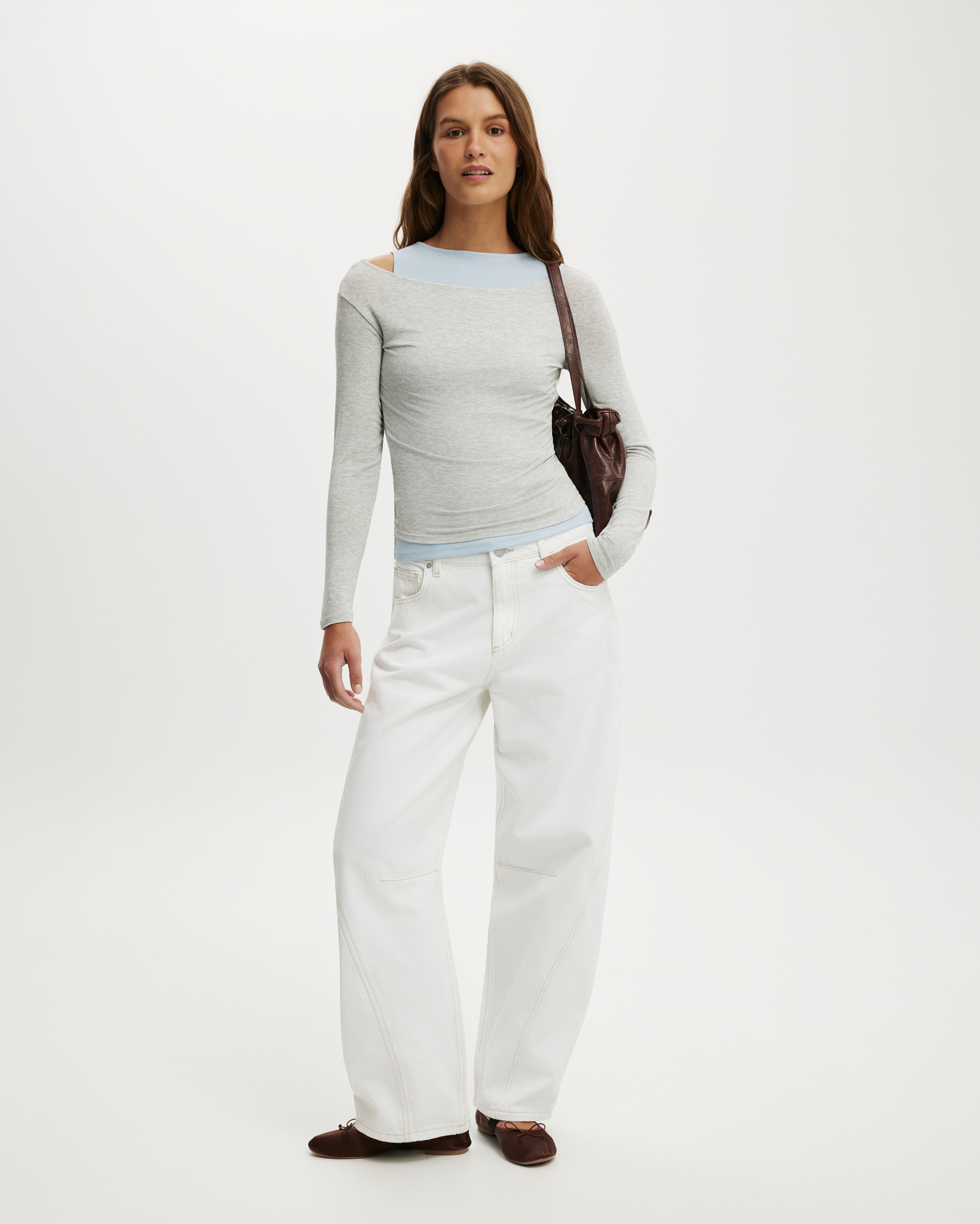 Morgan Layered Long Sleeve Top