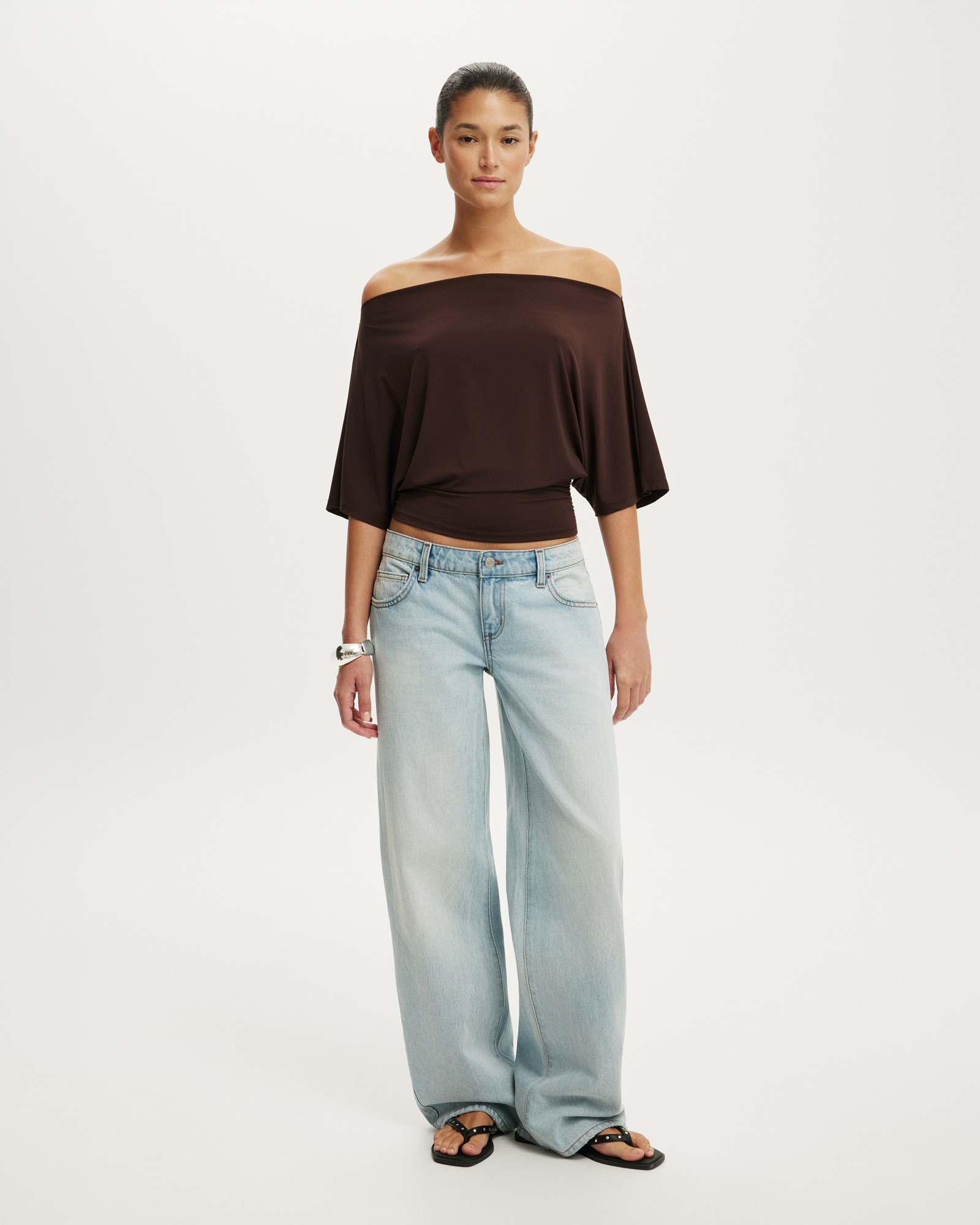 Lana Batwing SS Top