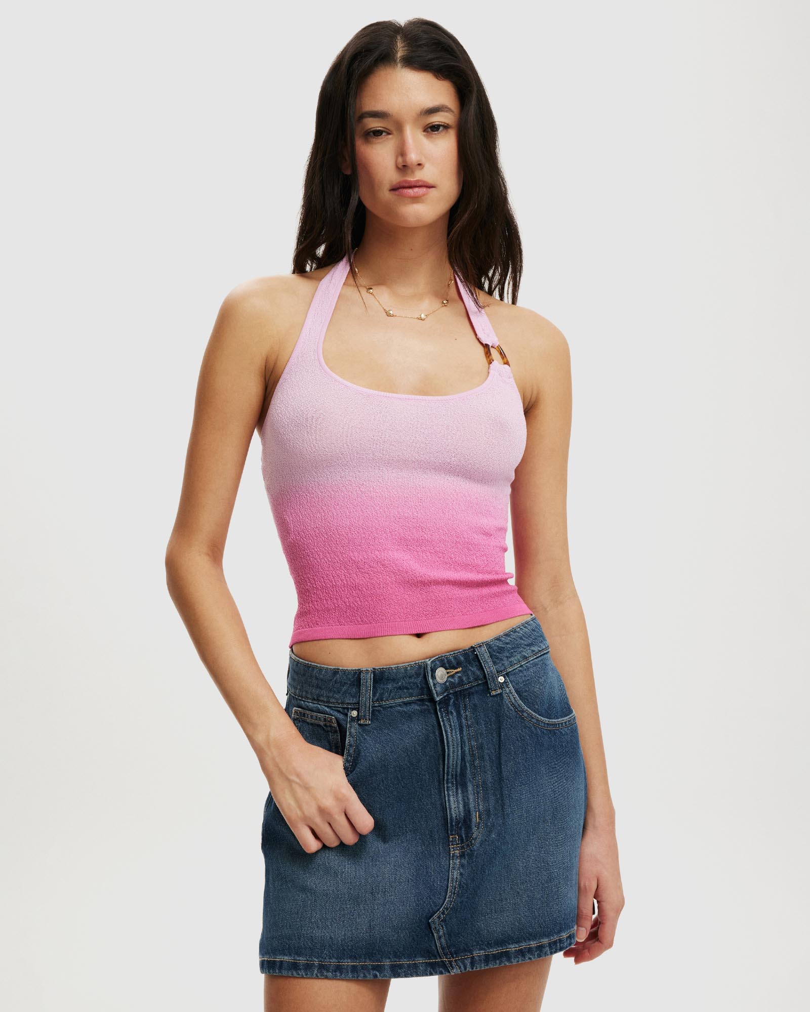 Knit Halter Tort Ring