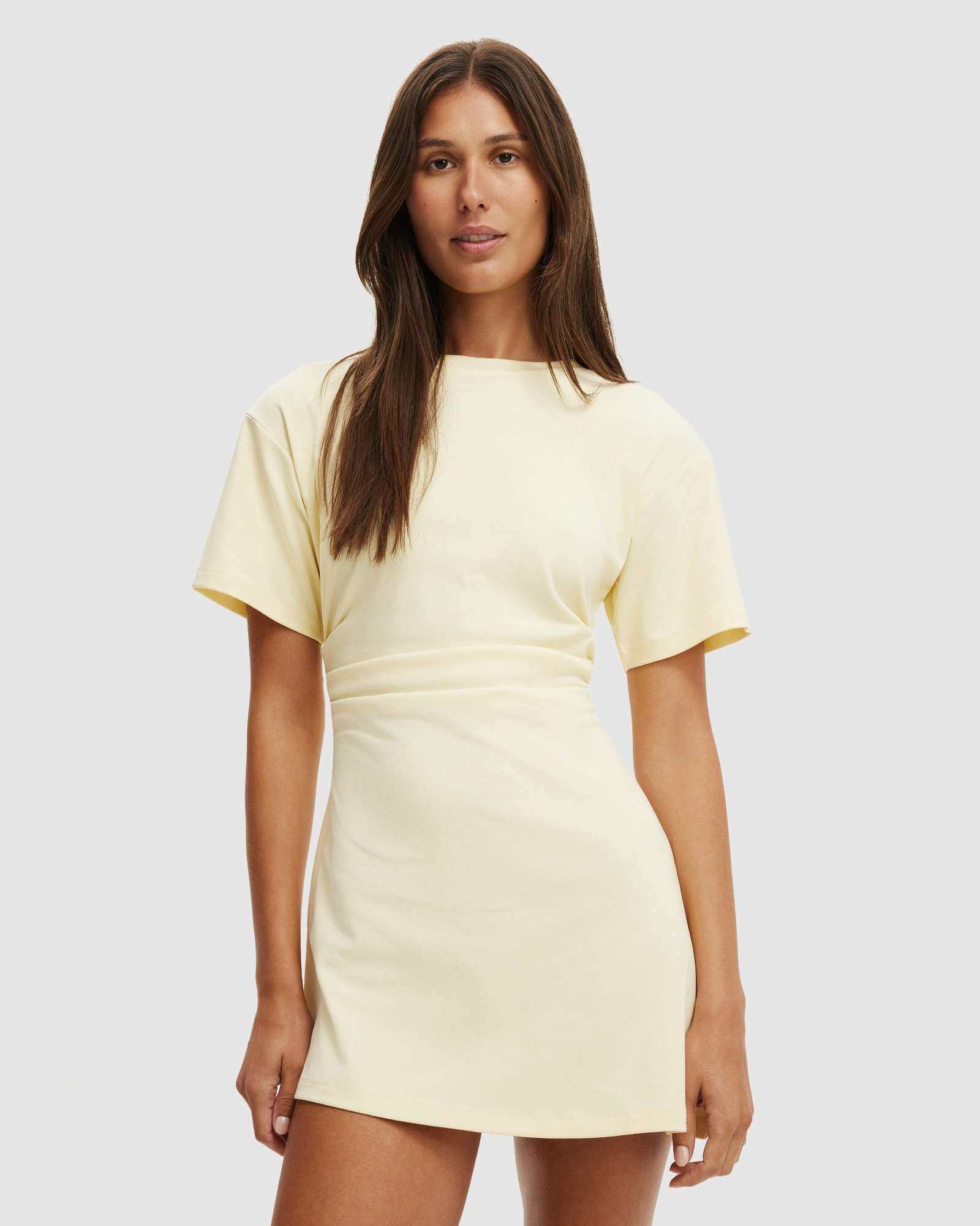 Boxy Tuck T-Shirt Mini Dress
