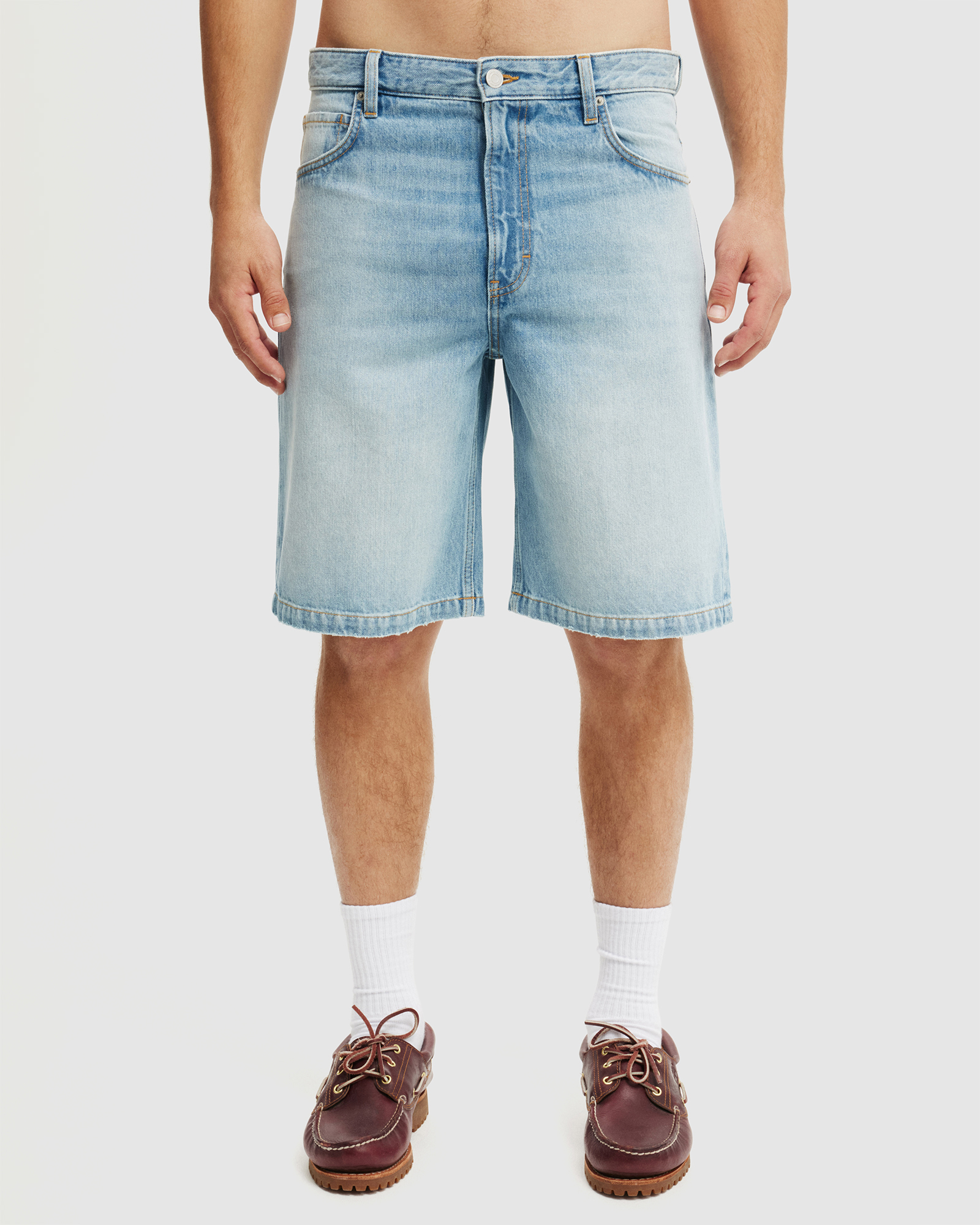 Baggy Denim Shorts