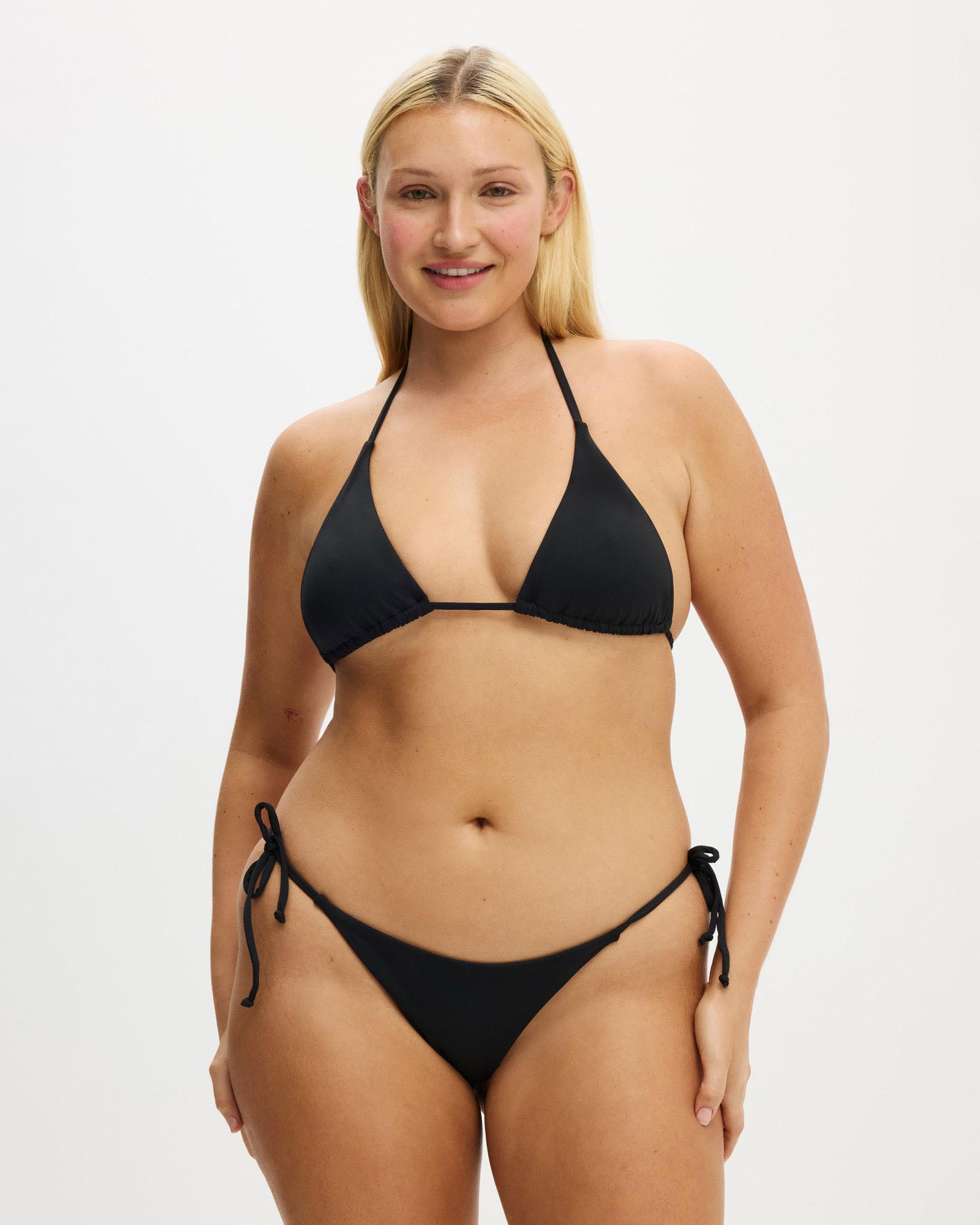String Tie Side Brazilian Bikini Bottoms