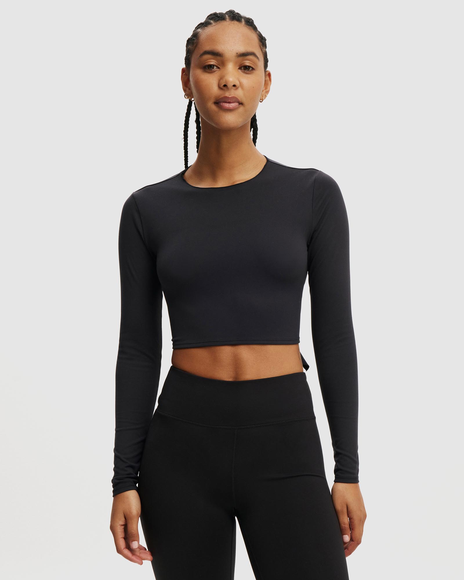 Open Tie Back Longsleeve