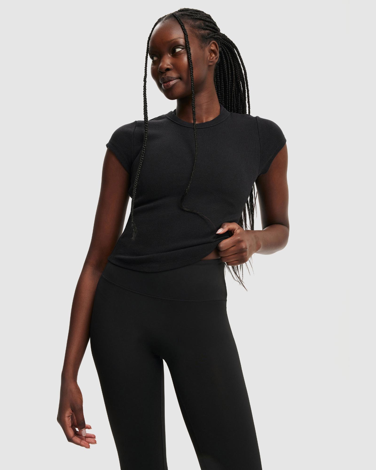 Active Curved Hem Baby Tee
