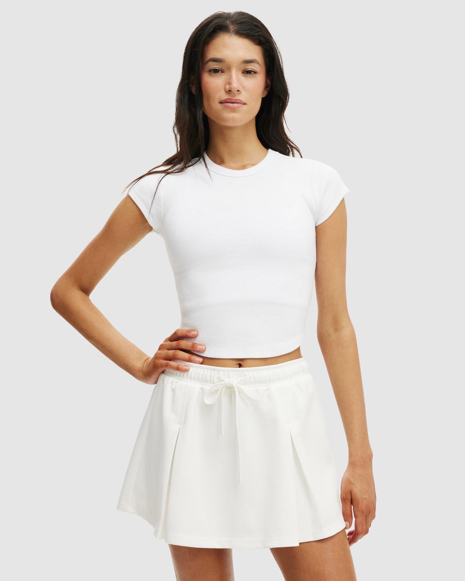 Active Curved Hem Baby Tee