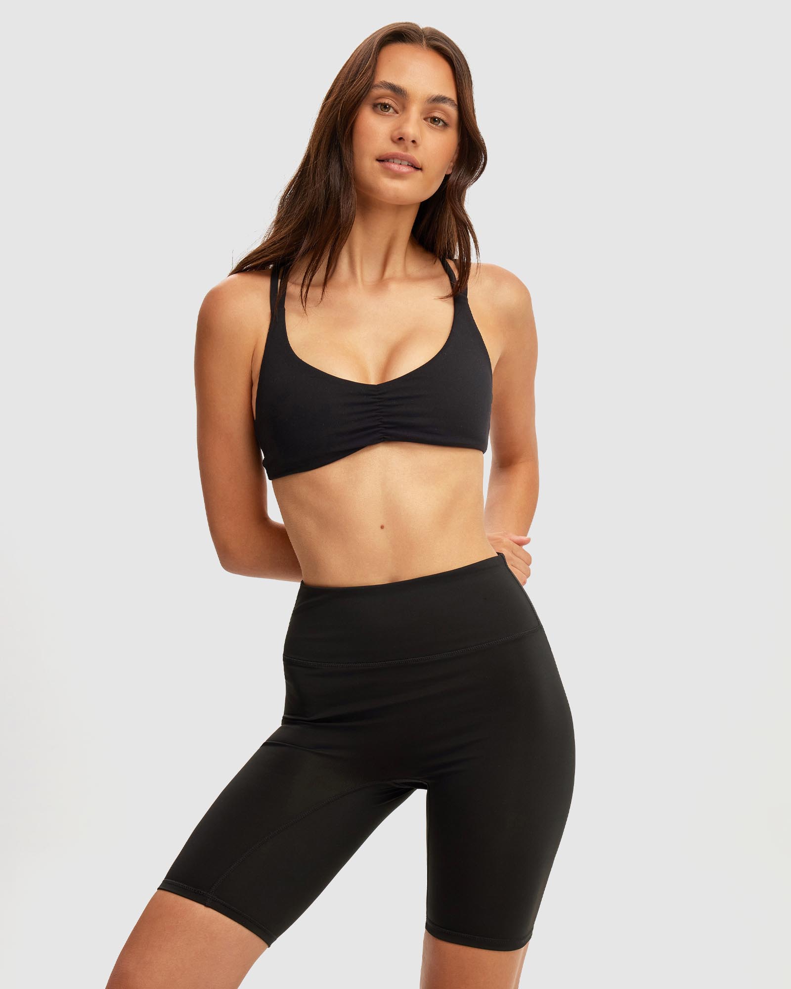Ultra Sleek Mid Length Bike Shorts