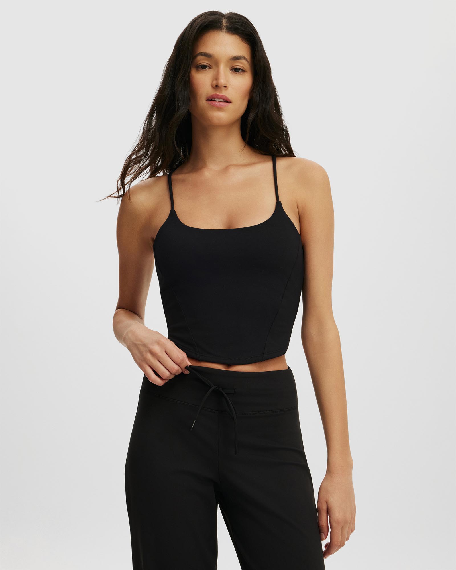 Ultra Soft Contour Strappy Back Tank