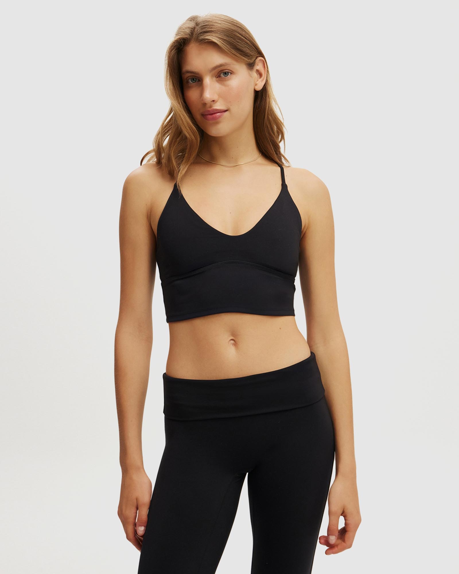 Ultra Soft Strappy Longline Tank