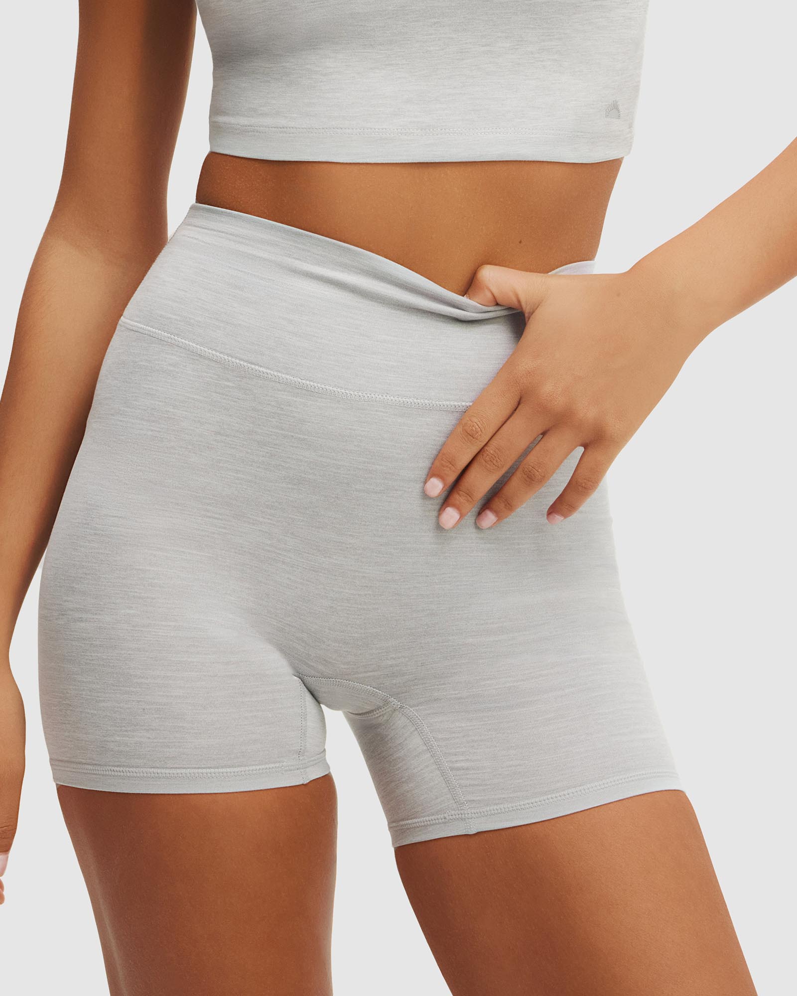 Ultra Soft Invisible Scrunch Shortie Shorts
