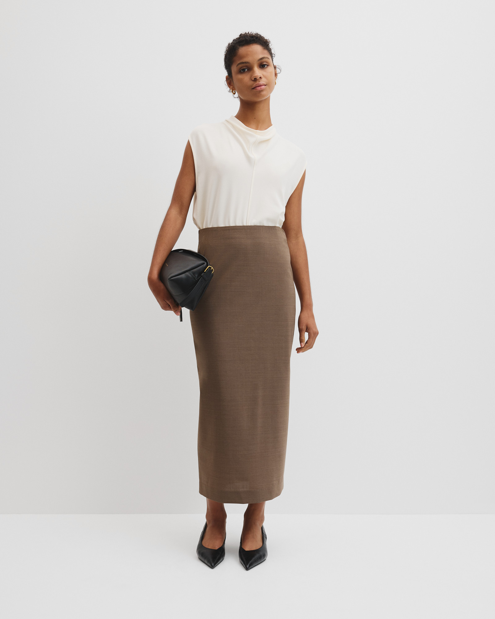 Suit Midi Skirt