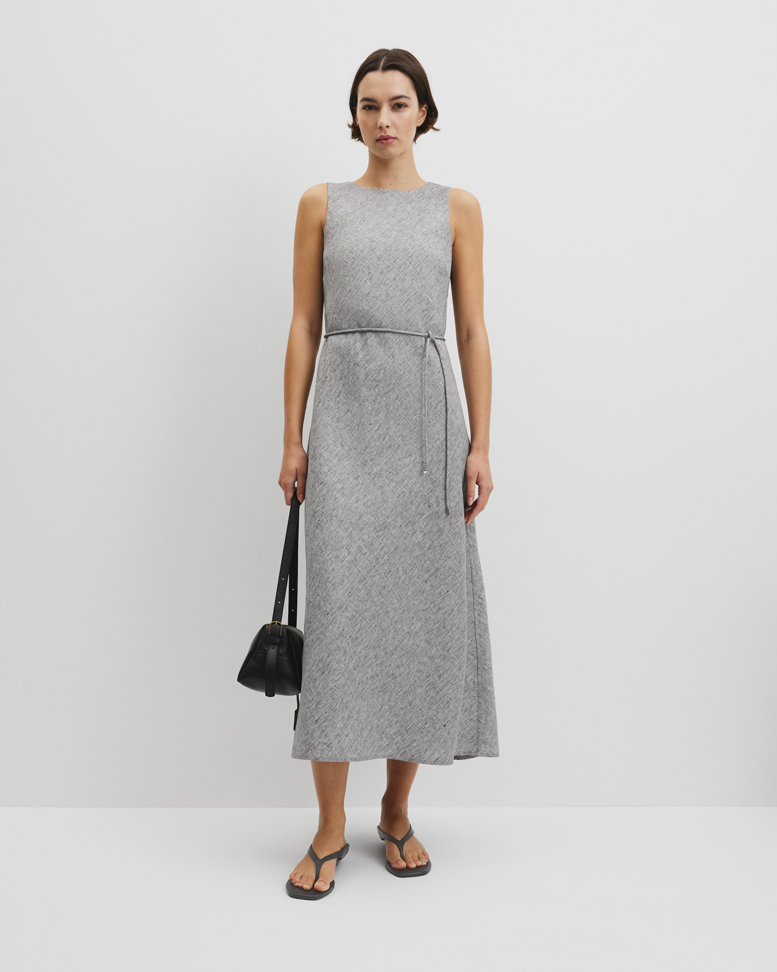 Linen Maxi Dress