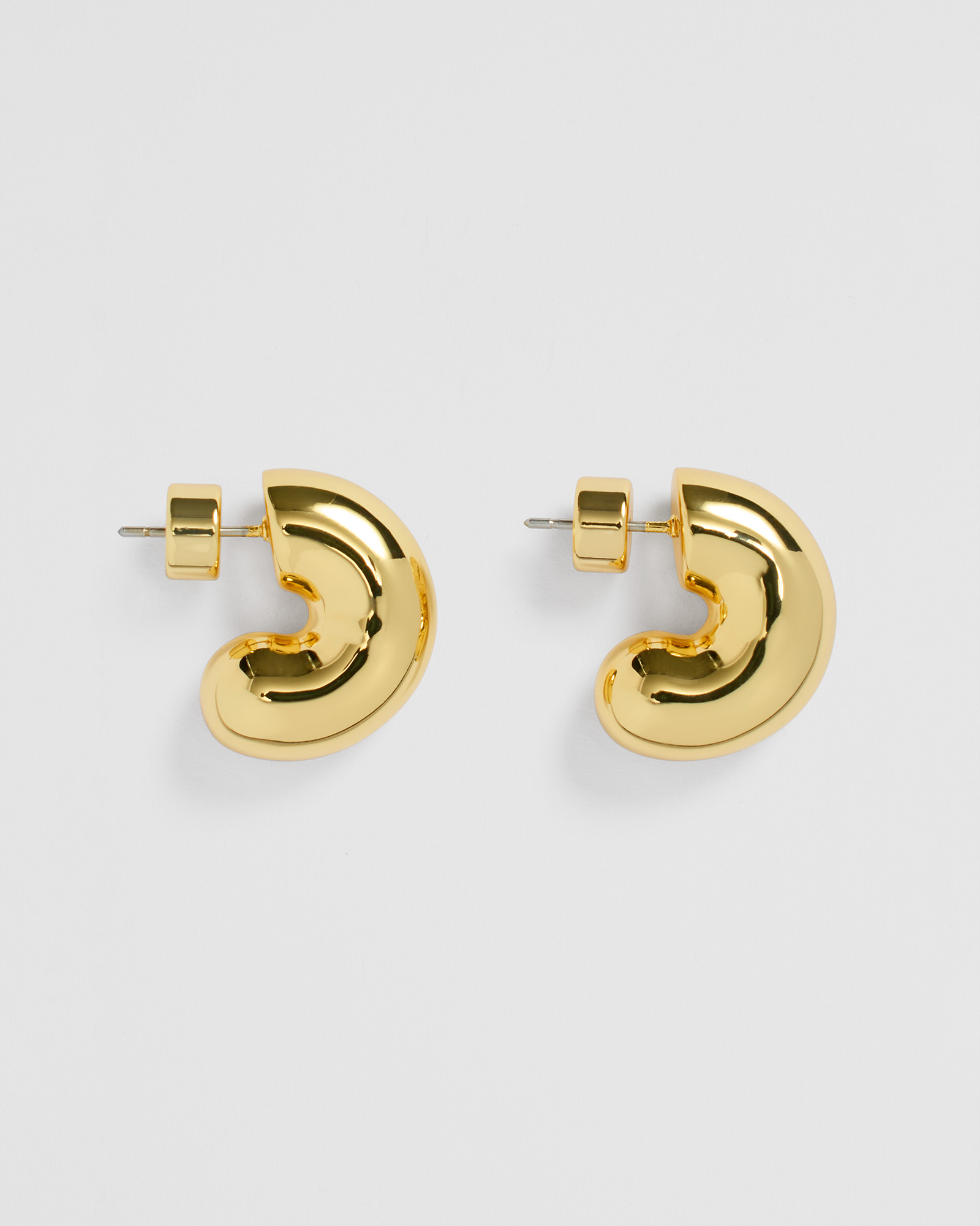 Large Round Hoop Earring