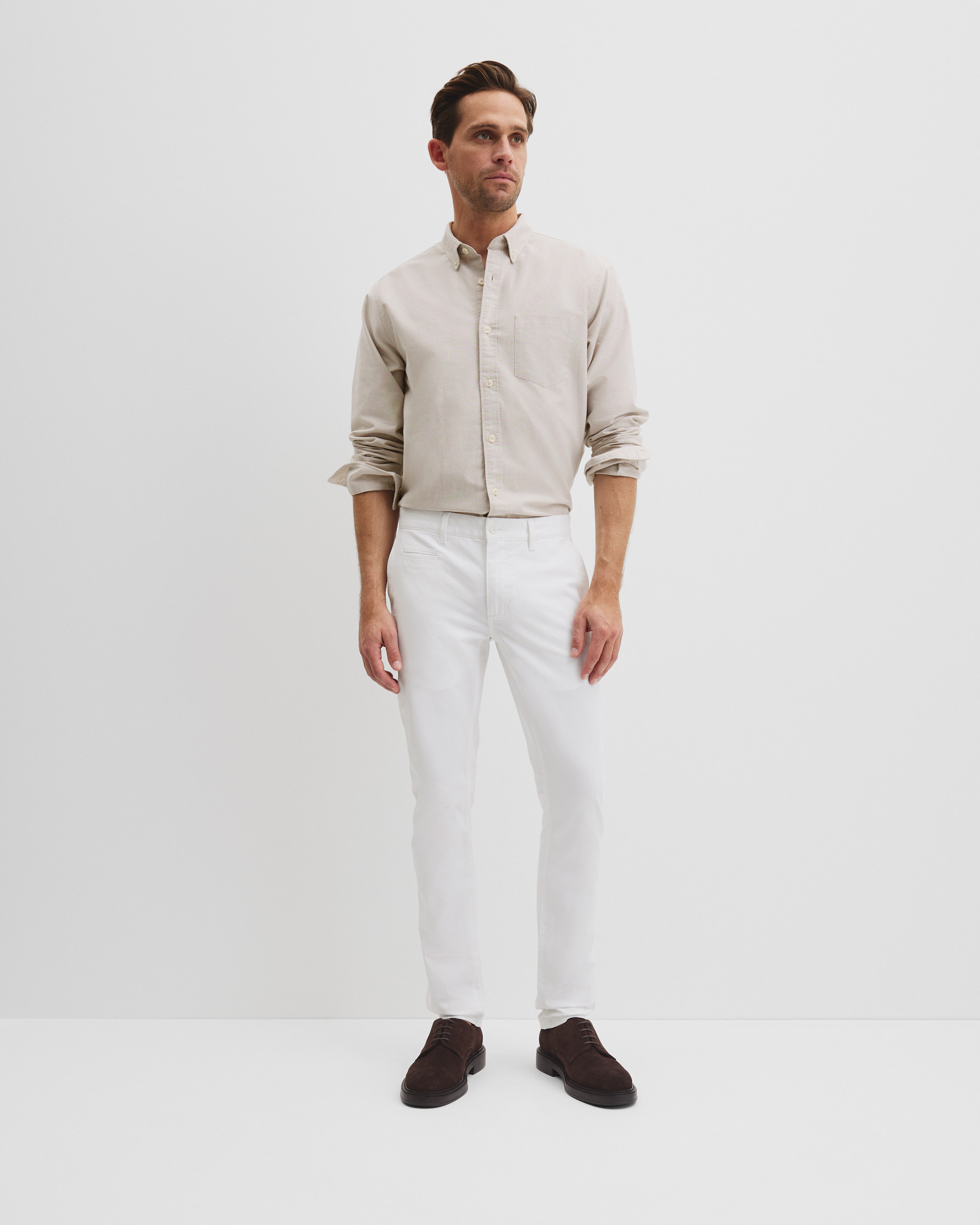 Australian Cotton Slim Fit Stretch Chino