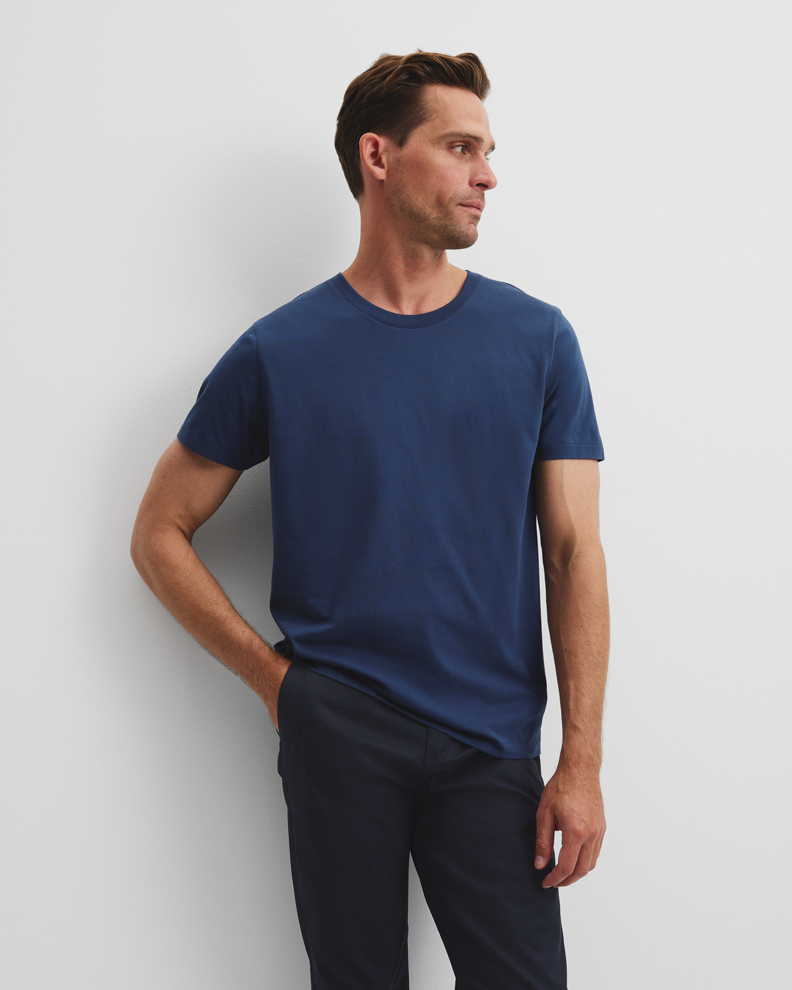 Pima Cotton Crew T-shirt