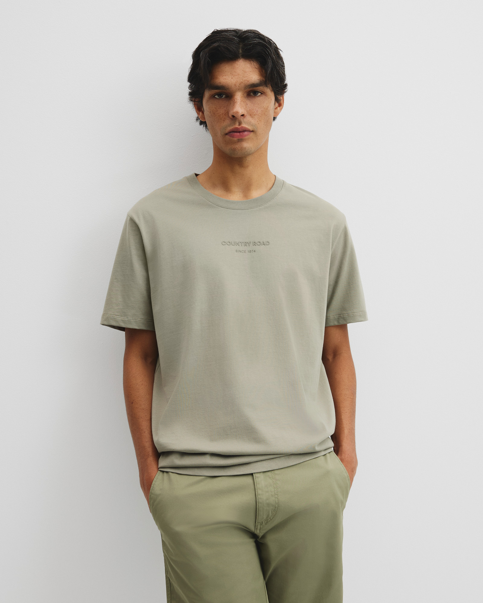 Australian Cotton Modern Logo T-shirt