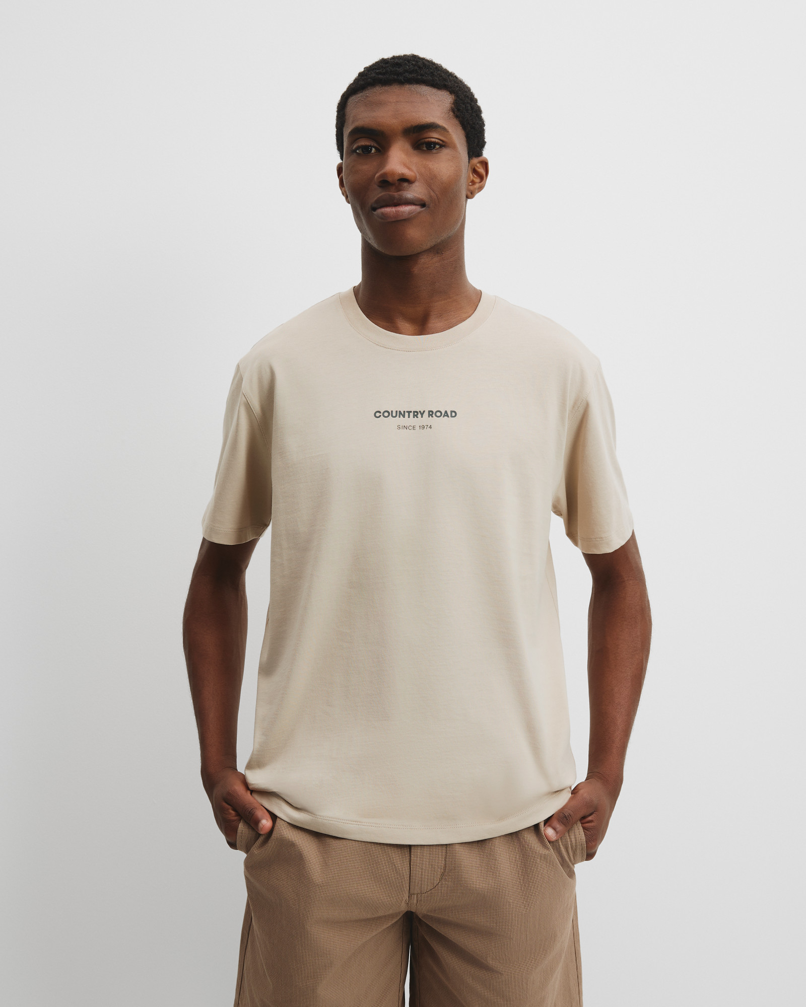 Australian Cotton Modern Logo T-shirt