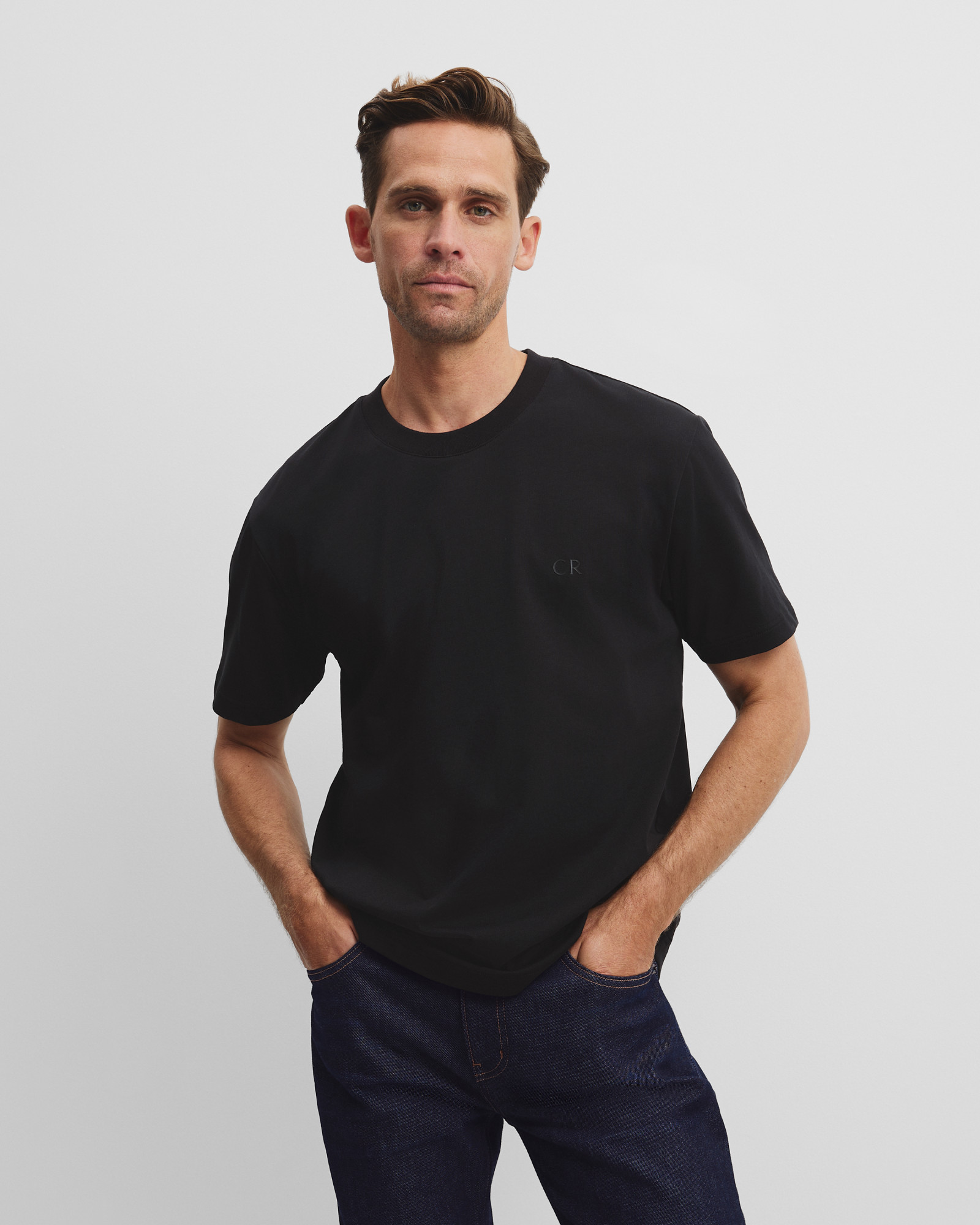 Australian Cotton Cr Logo T-shirt