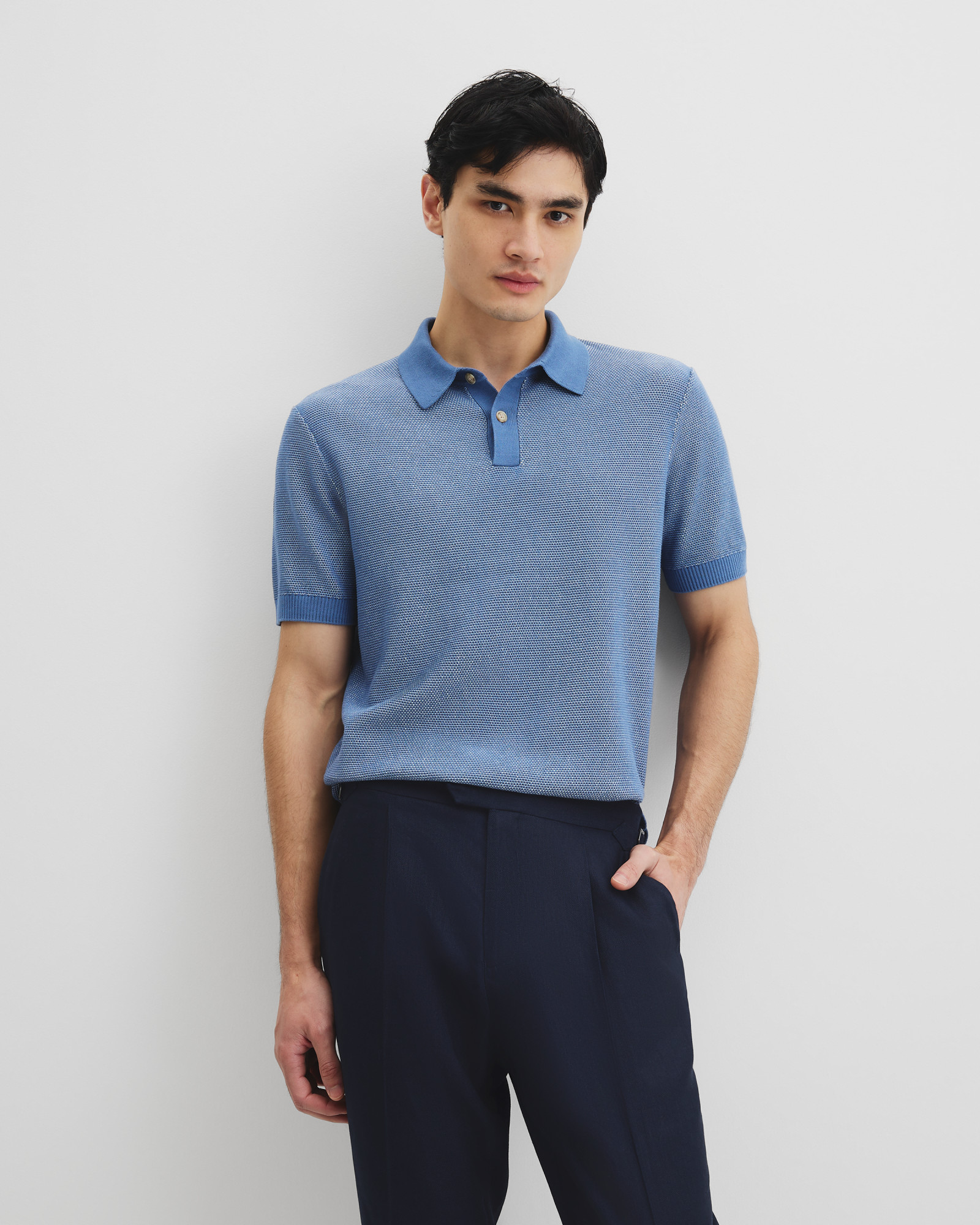 Australian Cotton Short Sleeve Knit Polo