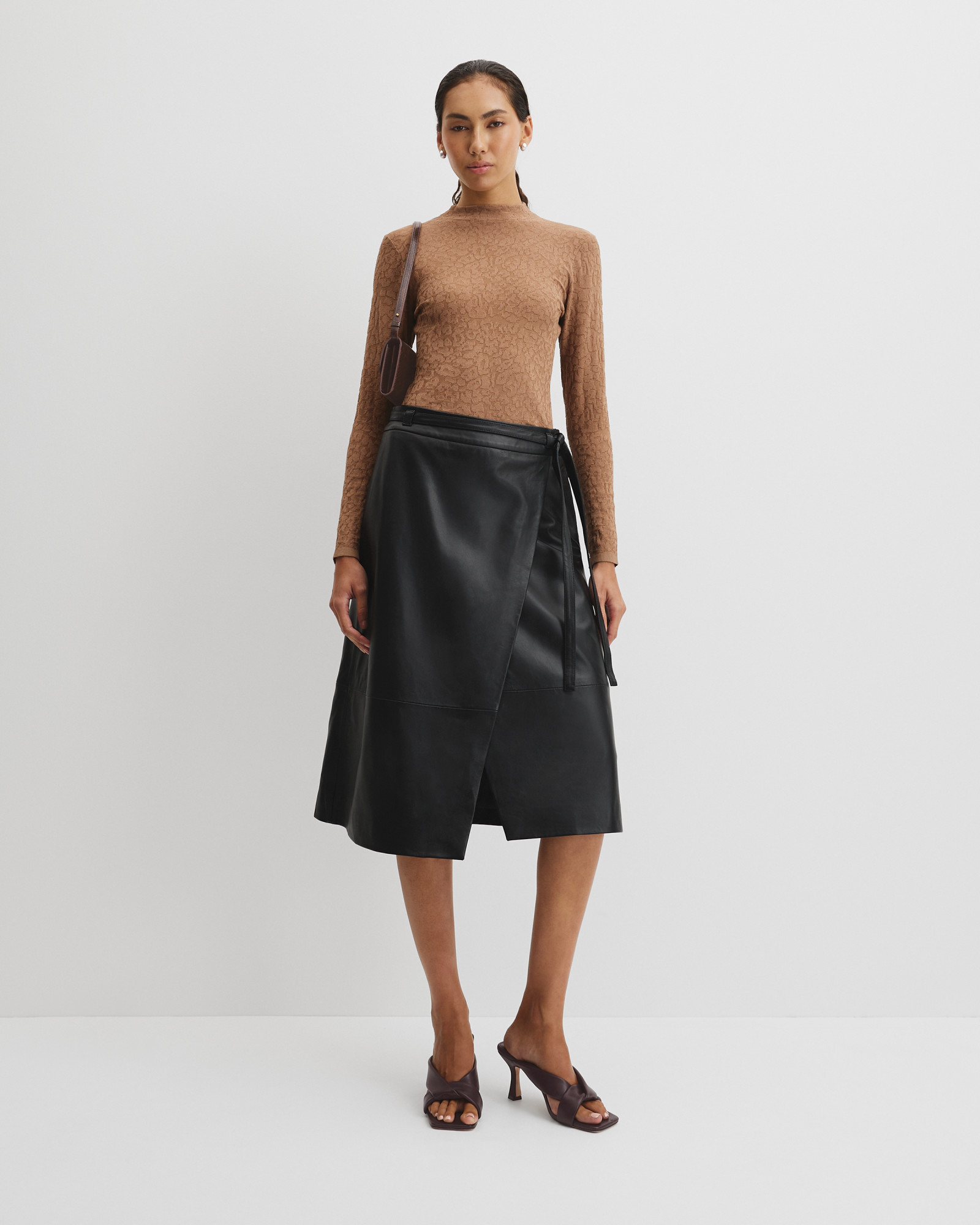 Animal Jacquard Knit Top