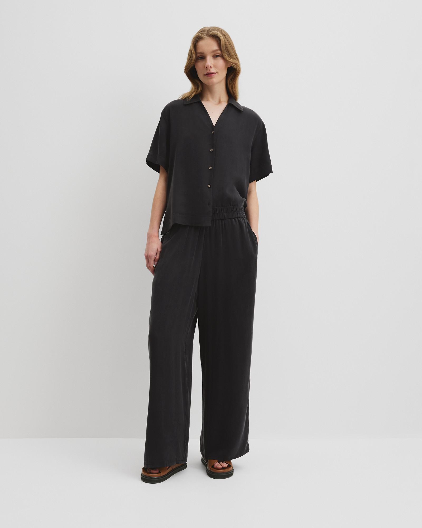 Pull-on Cupro Pant