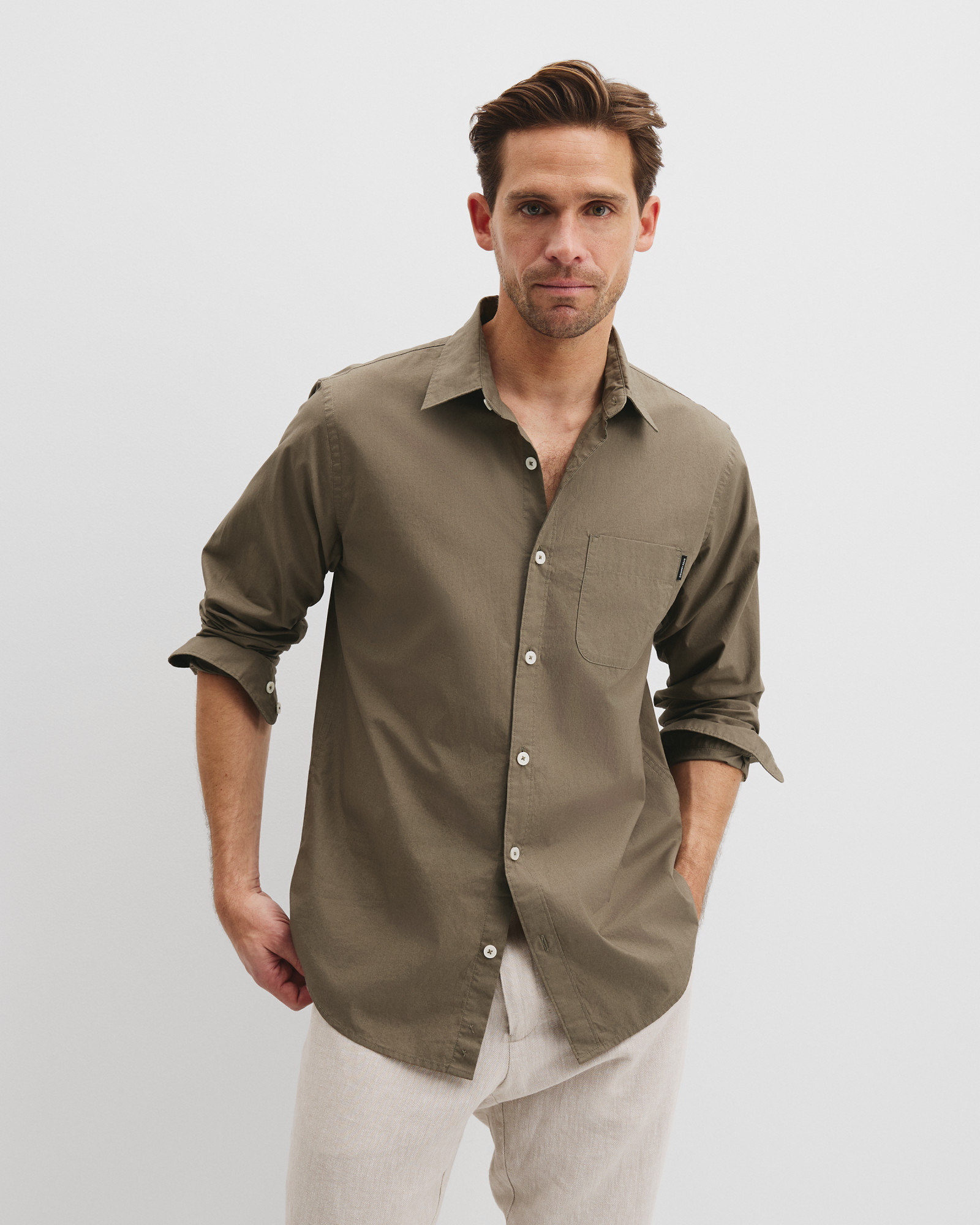 Cotton Poplin Shirt
