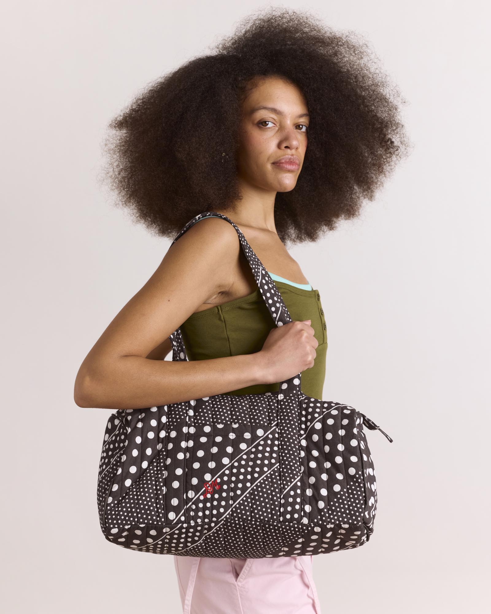 Quilted Weekender Bag